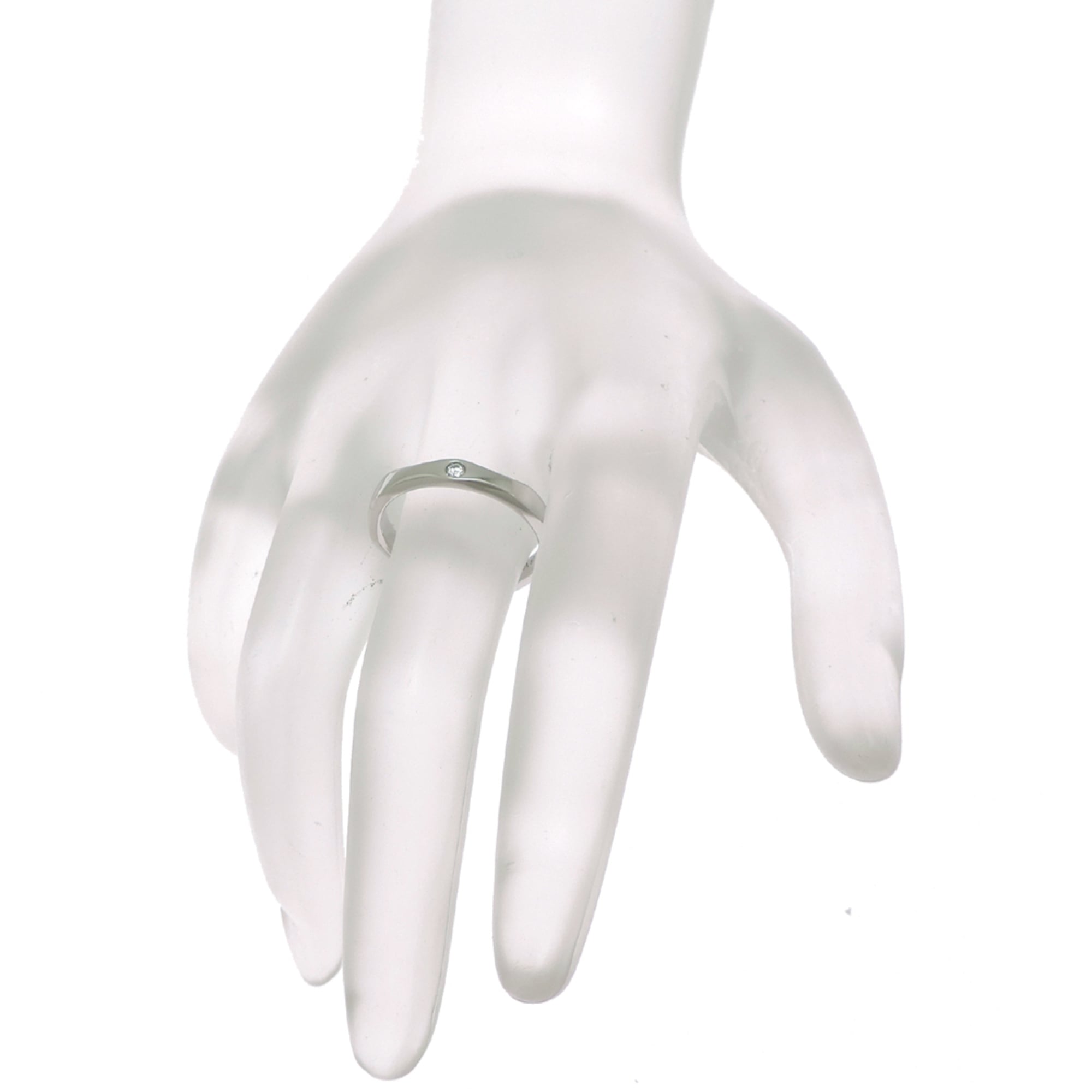 Bvlgari Platinum 950 Band Ring (Pre-Owned)