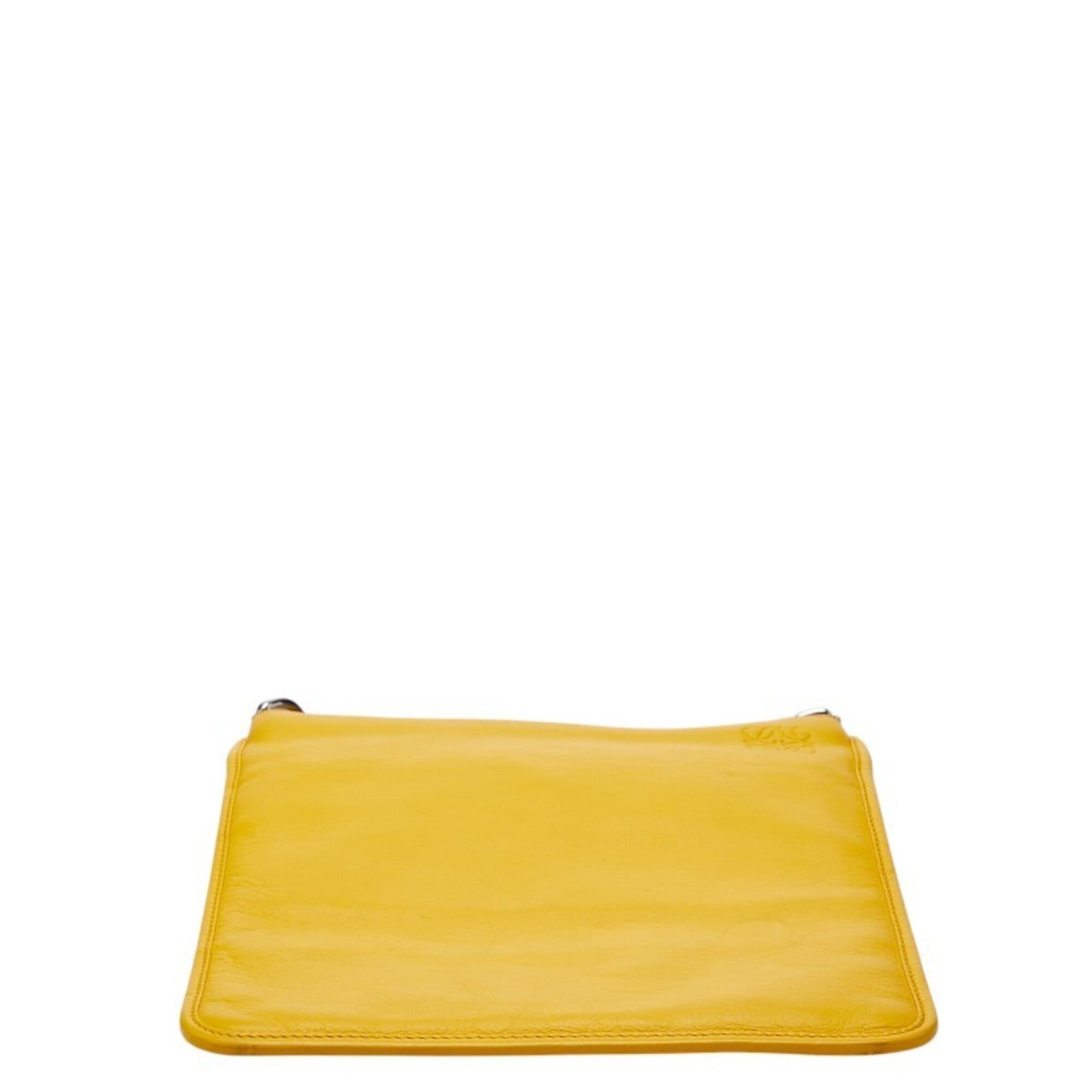 Loewe Yellow Leather Shoulder Bag (Pre-Owned)
