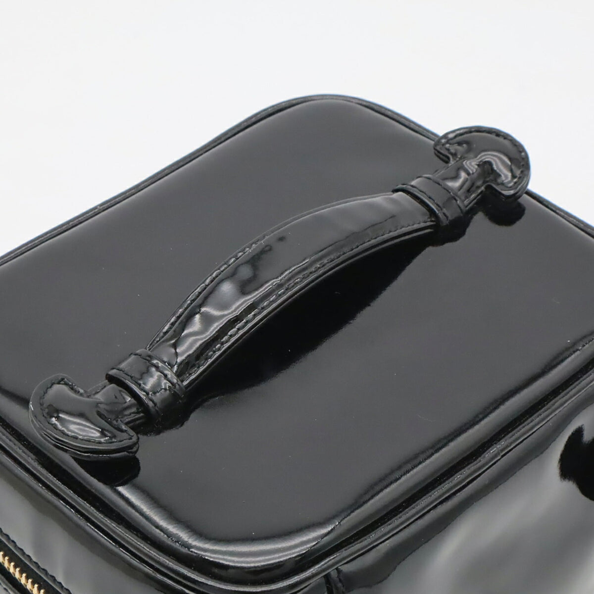 Chanel Black Handbag Pouch Vanity Bag (Pre-Owned)