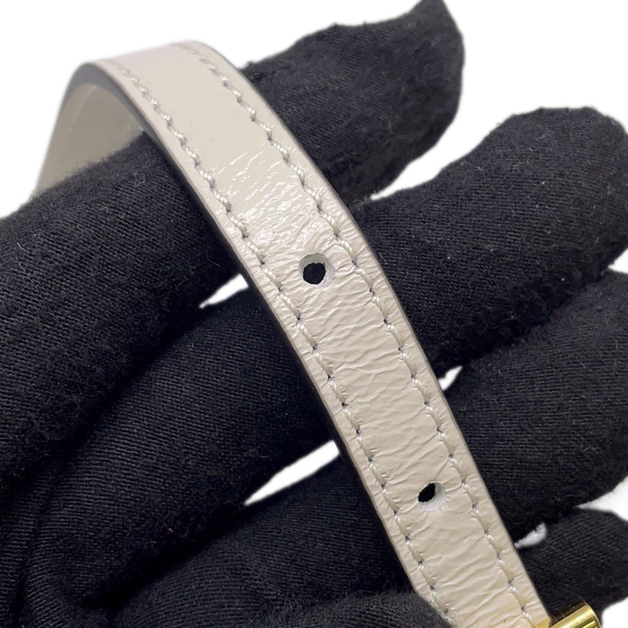 Prada White Leather Handbag (Pre-Owned)