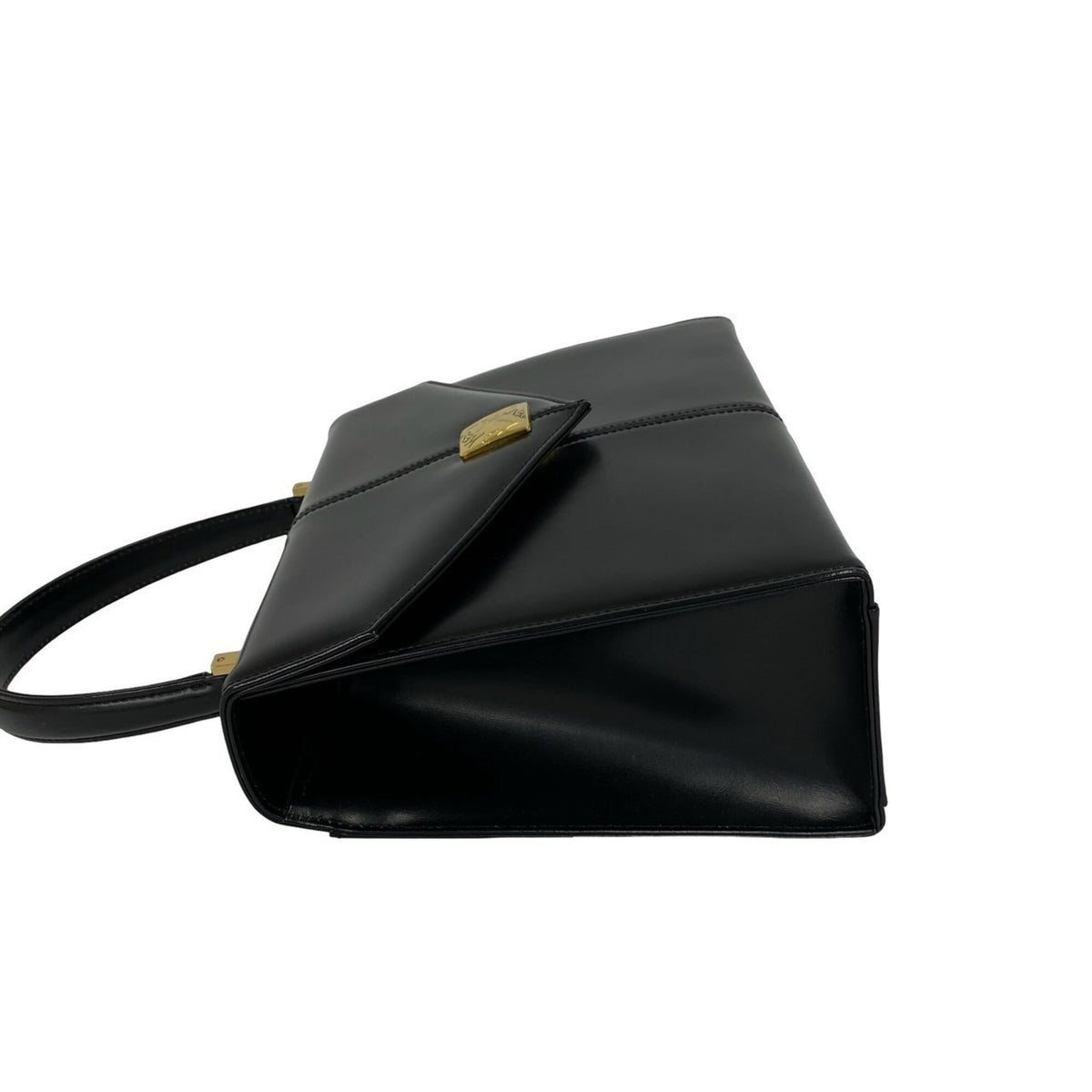Yves Saint Laurent Black Leather Handbag (Pre-Owned)