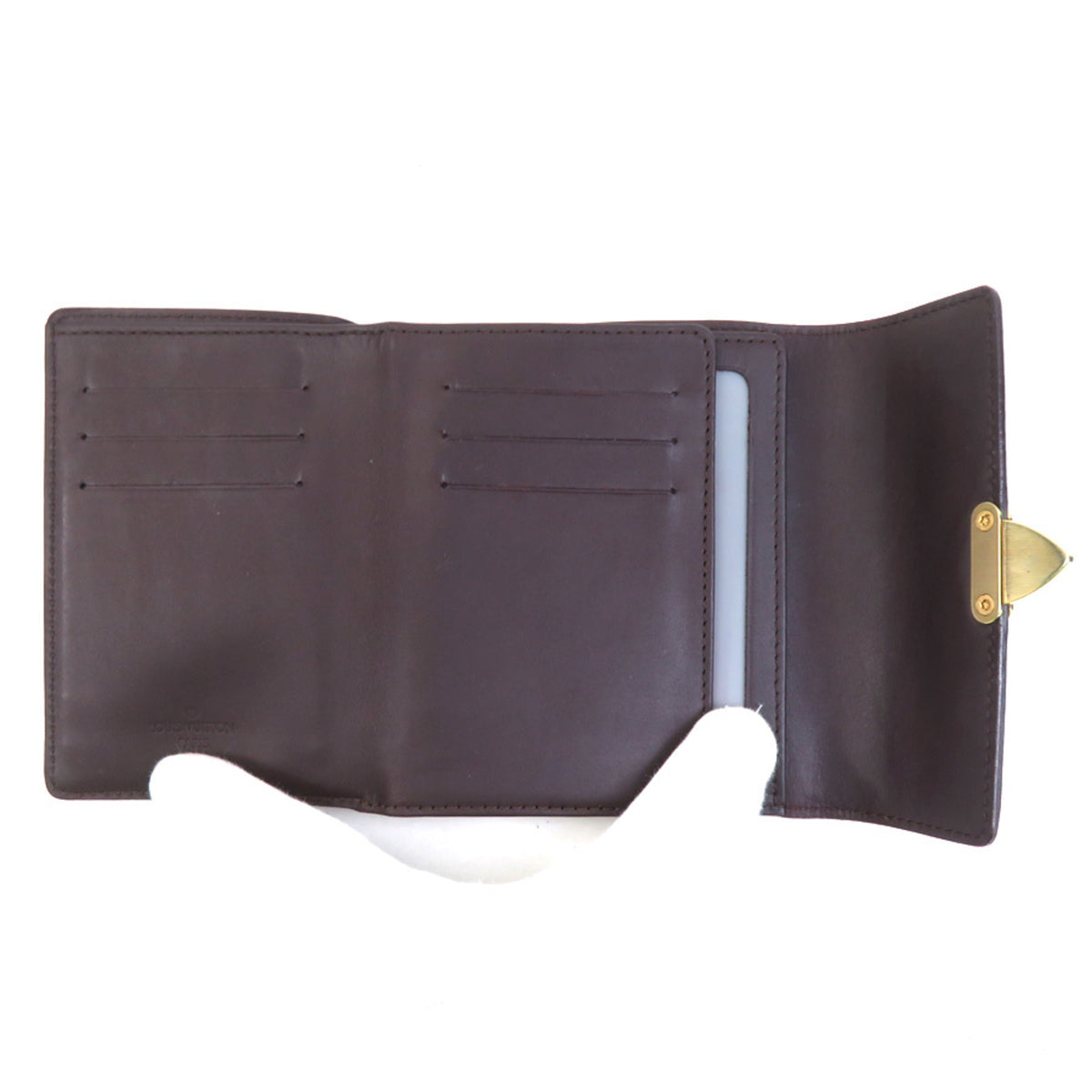 Louis Vuitton Monogram Vernis Amarante Monogram Vernis Wallet (Tri-Fold) (Pre-Owned)