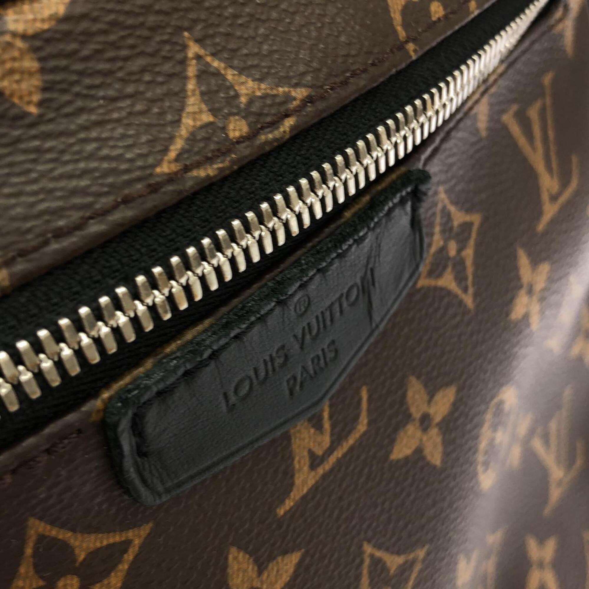 Louis Vuitton Marron Coated Canvas Backpack (Pre-Owned)