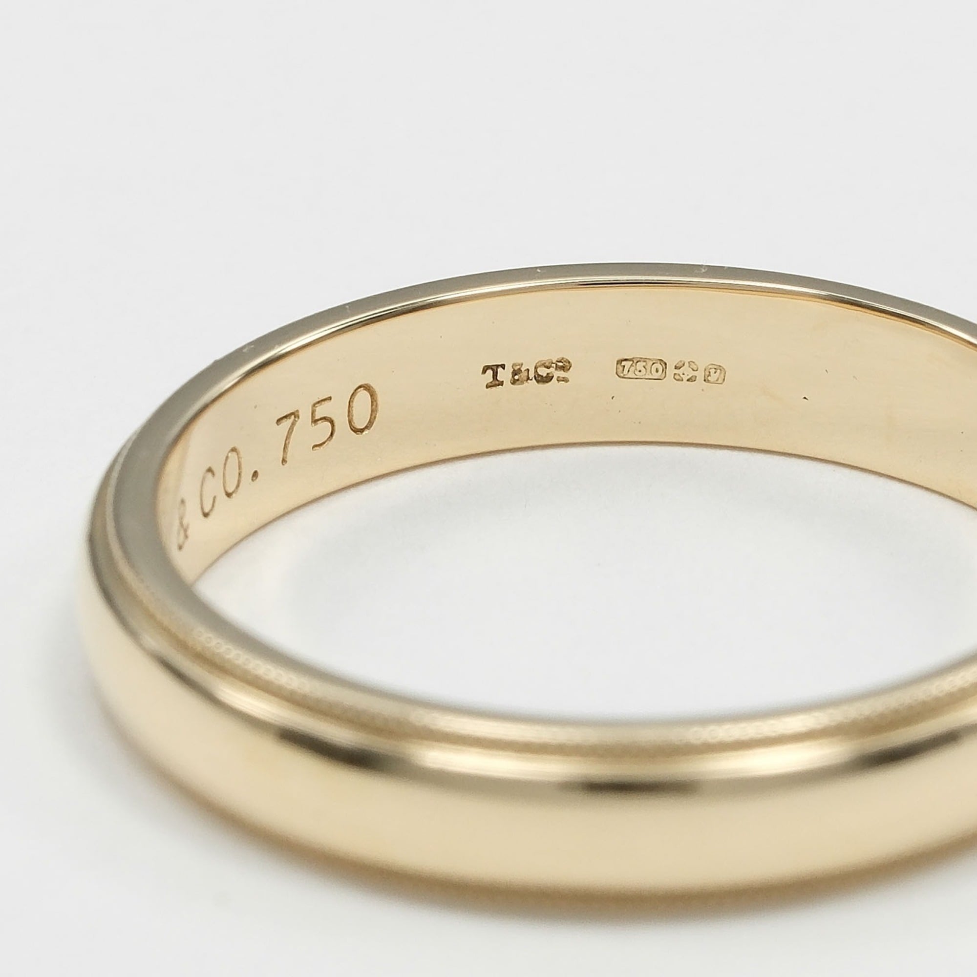 Tiffany Yellow Gold (18K) Band Ring (Pre-Owned)