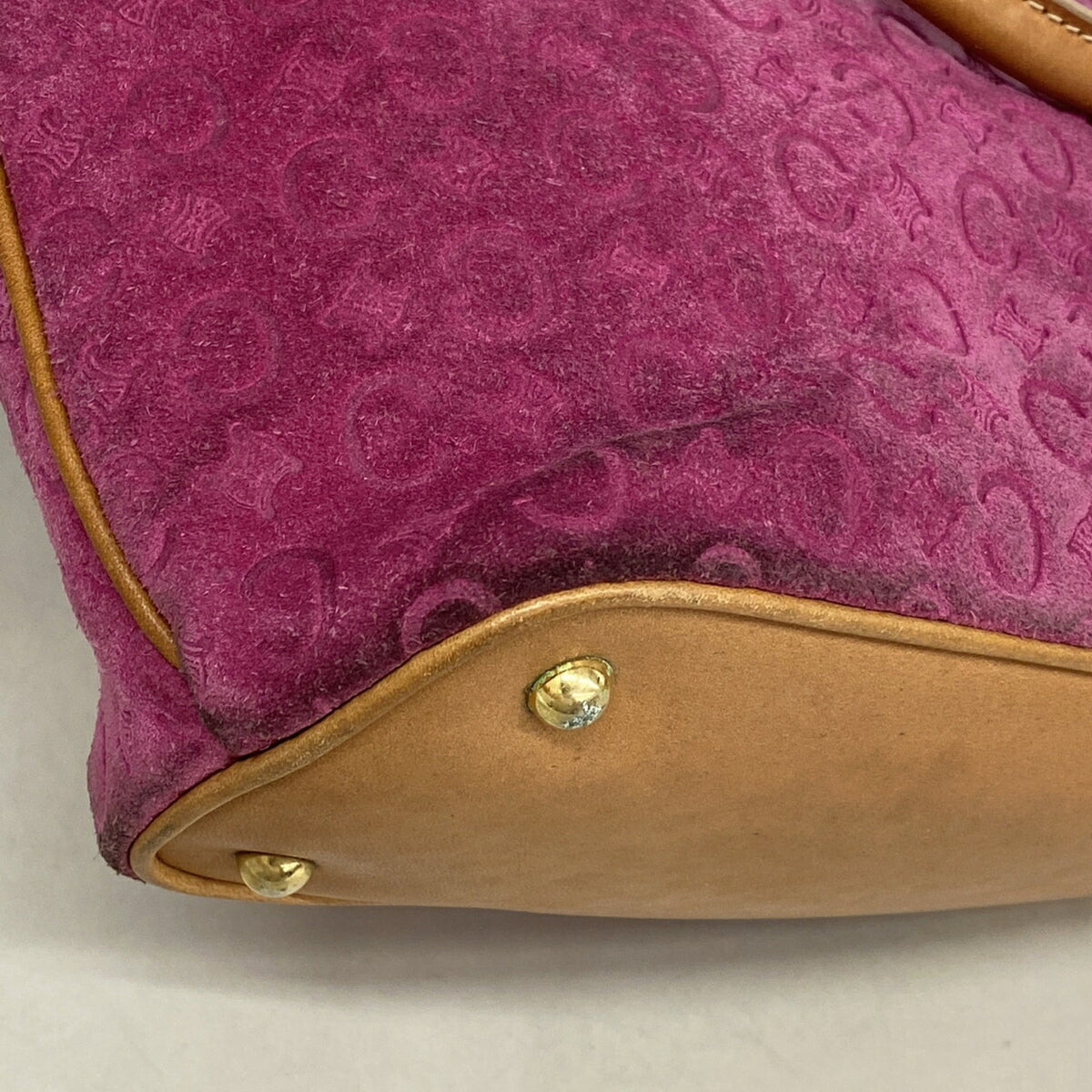 Celine Pink Suede Tote Bag (Pre-Owned)