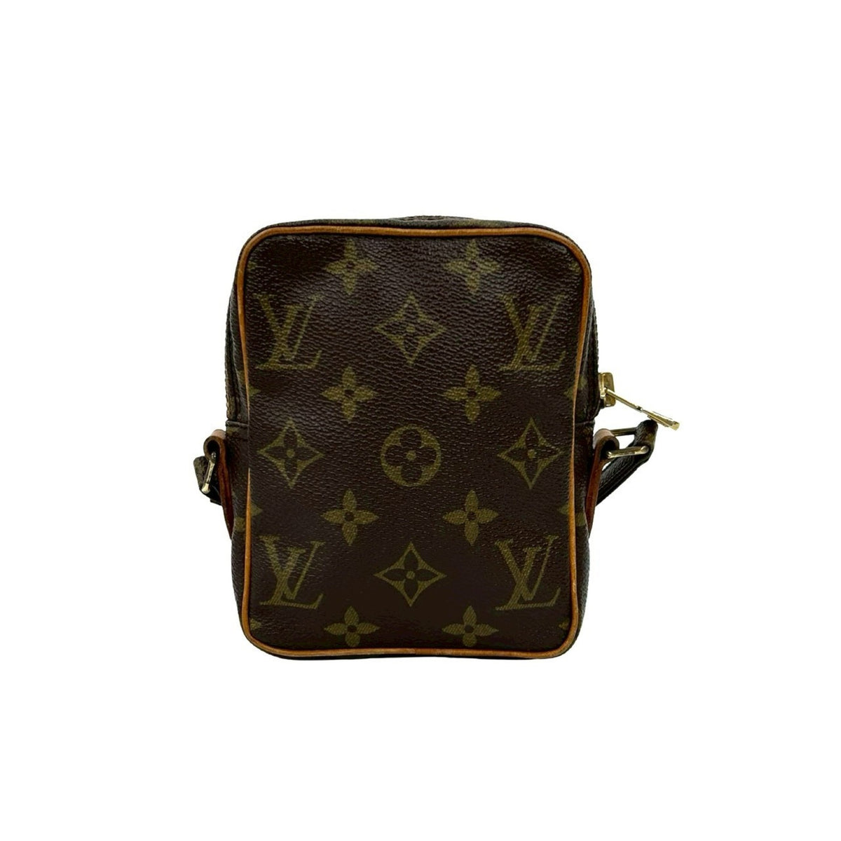Louis Vuitton Brown Leather Pvc Pochette Shoulder Bag (Pre-Owned)