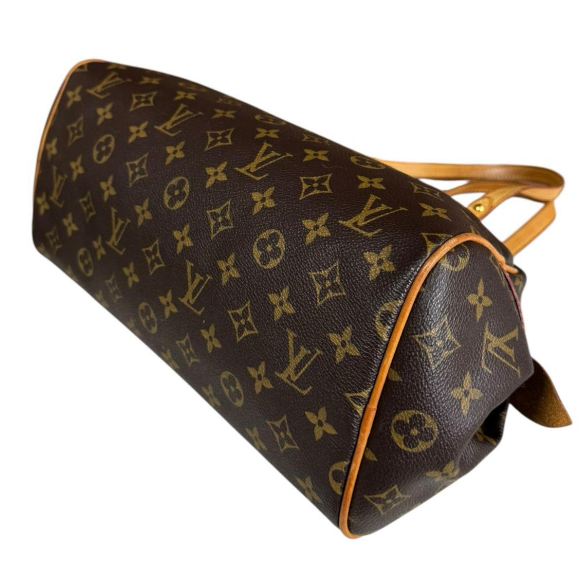 Louis Vuitton Brown Monogram Canvas Shoulder Bag (Pre-Owned)