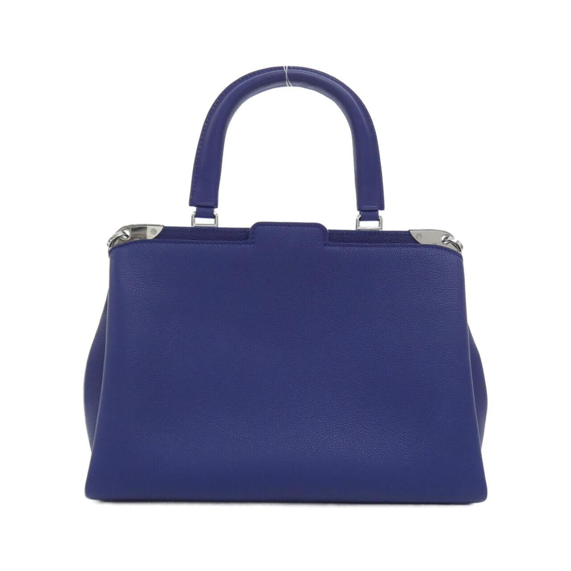 Louis Vuitton Blue Leather Handbag (Pre-Owned)