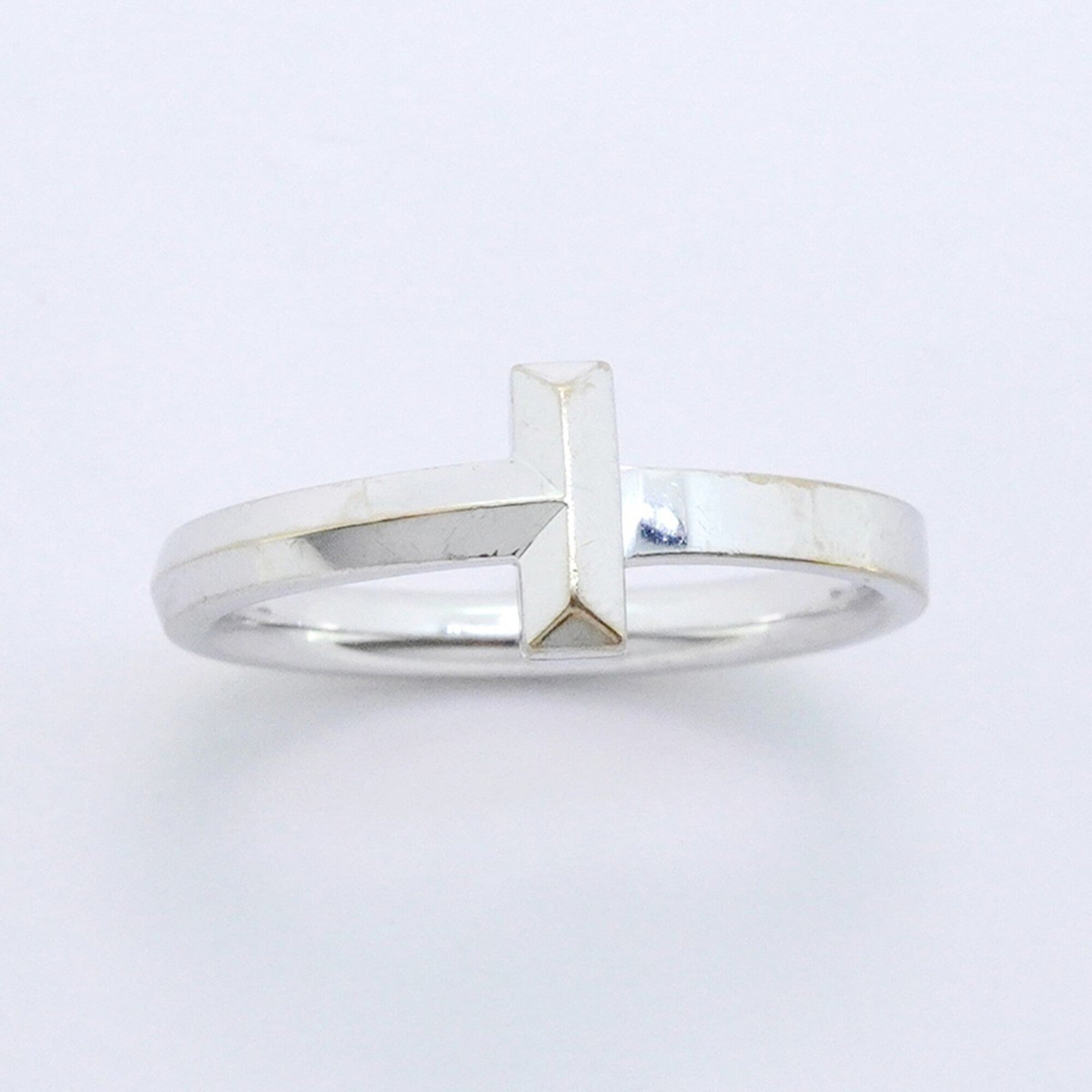 Tiffany White Gold (18K) Band Ring (Pre-Owned)