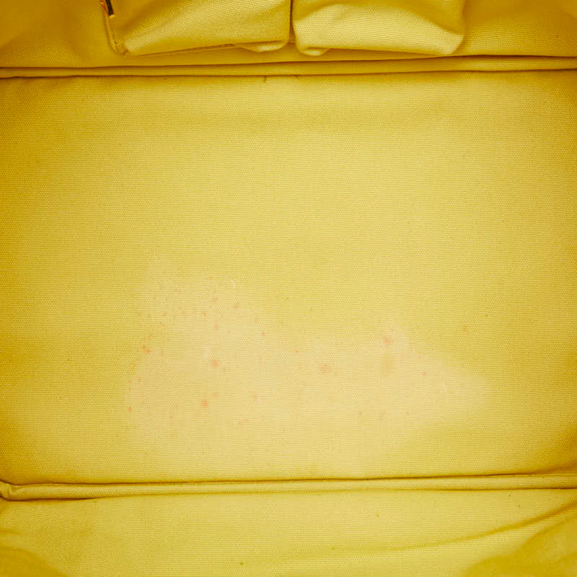 Prada Multi-Color Yellow Canvas Tote Bag (Pre-Owned)