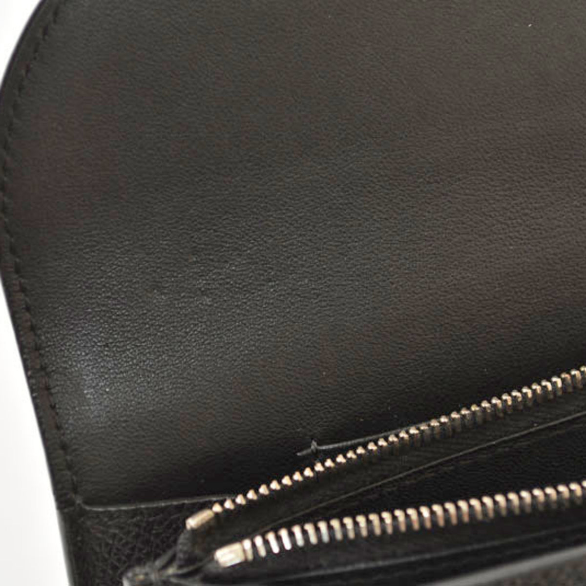 Celine Black Leather Wallet (Bi-Fold) (Pre-Owned)