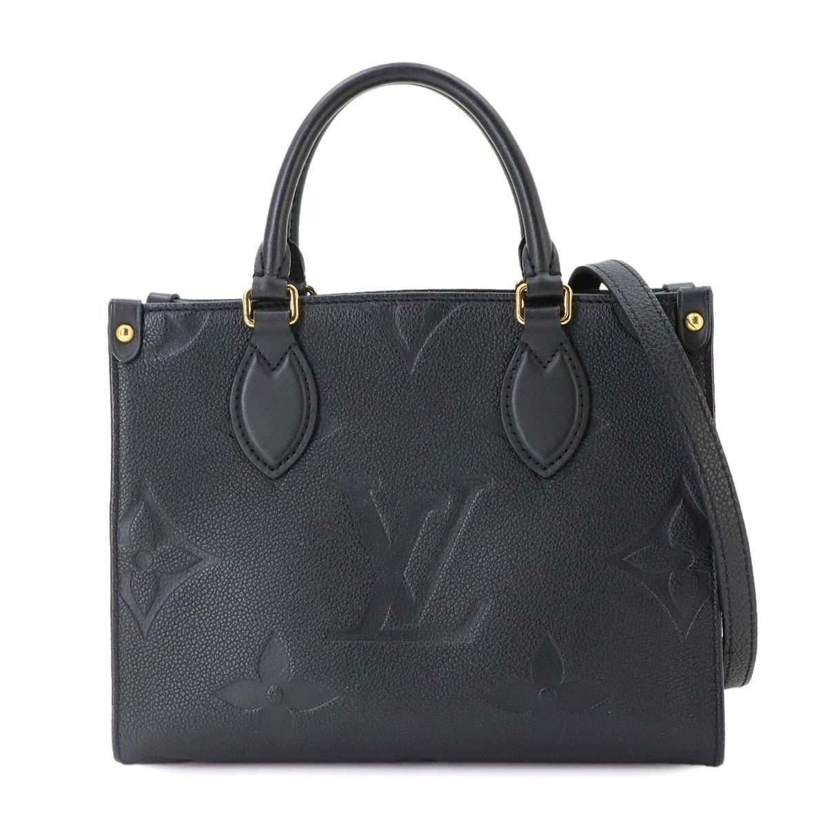 Louis Vuitton Noir Monogram Empreinte Handbag Tote Bag (Pre-Owned)