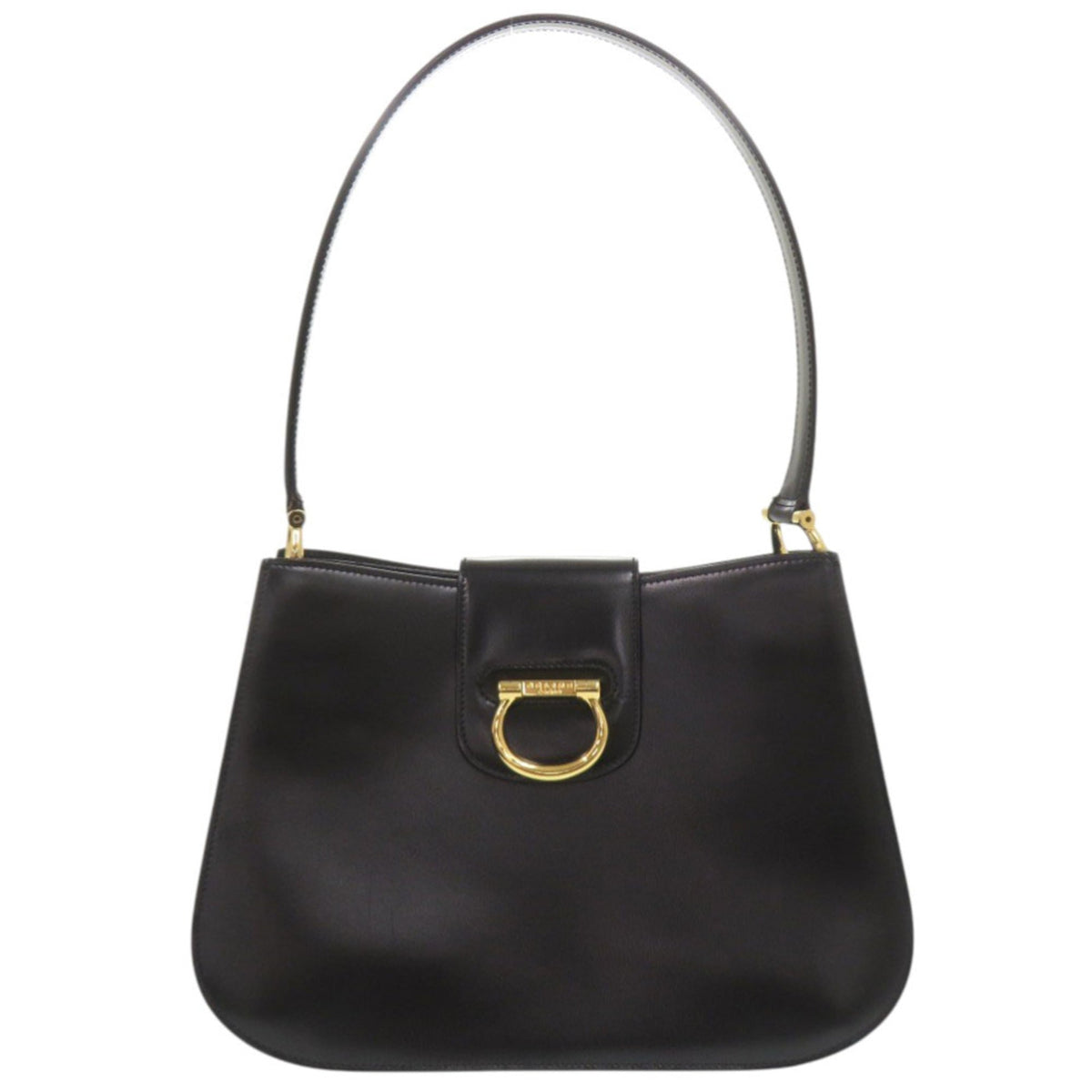 Celine Black Leather Shoulder Bag (Pre-Owned)