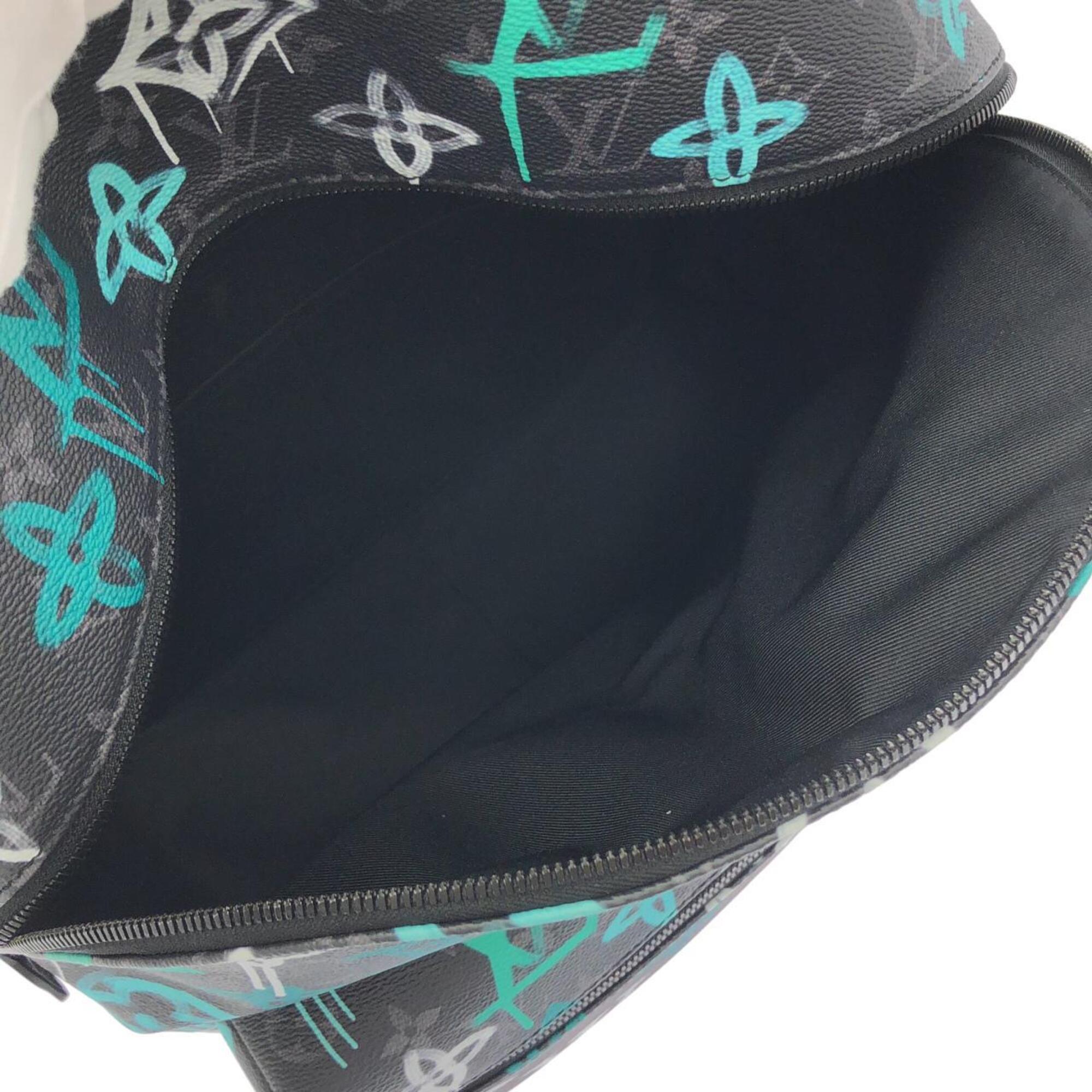 Louis Vuitton Monogram Eclipse Black Monogram Eclipse Vert Monogram Eclipse Backpack (Pre-Owned)