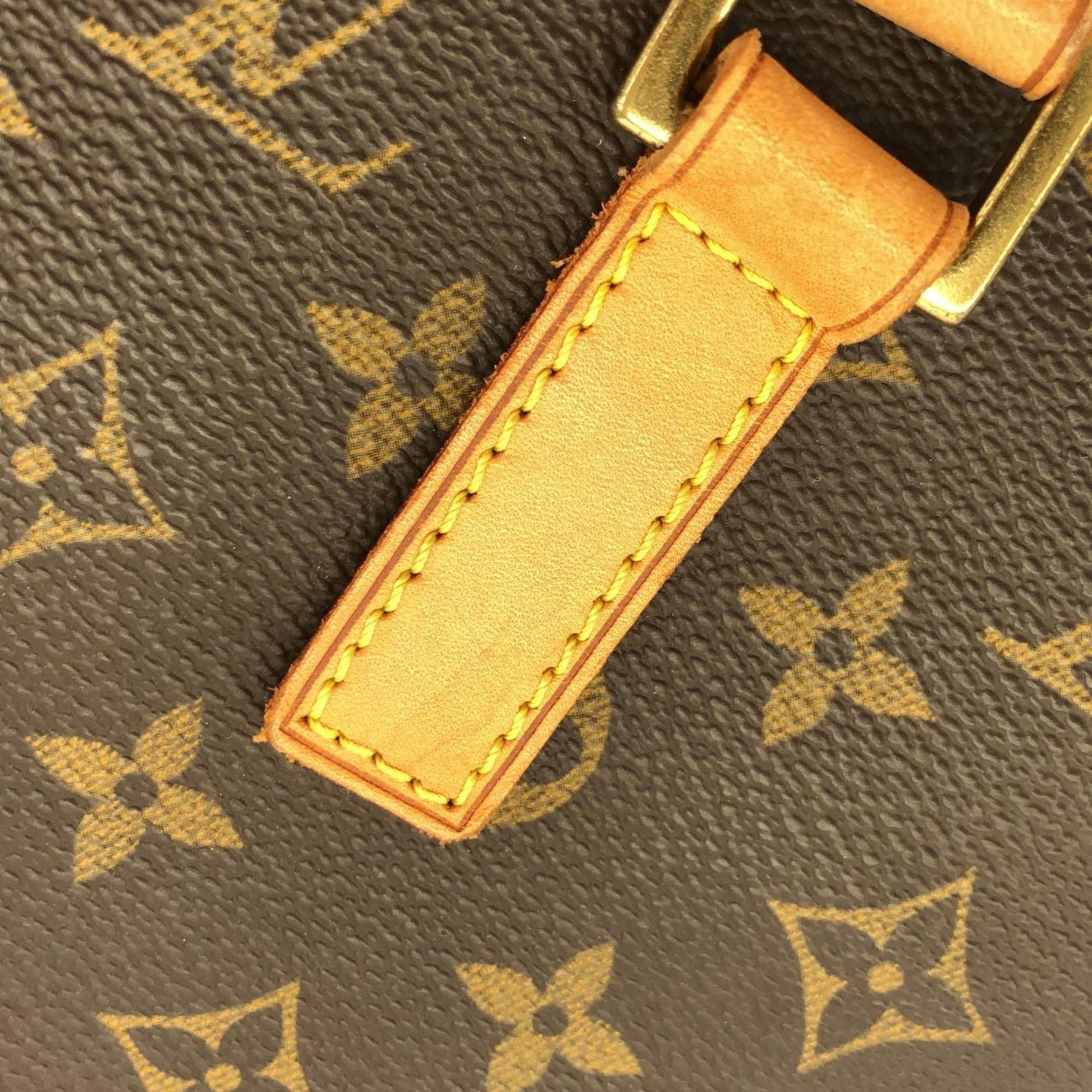 Louis Vuitton Marron Coated Canvas Handbag (Pre-Owned)