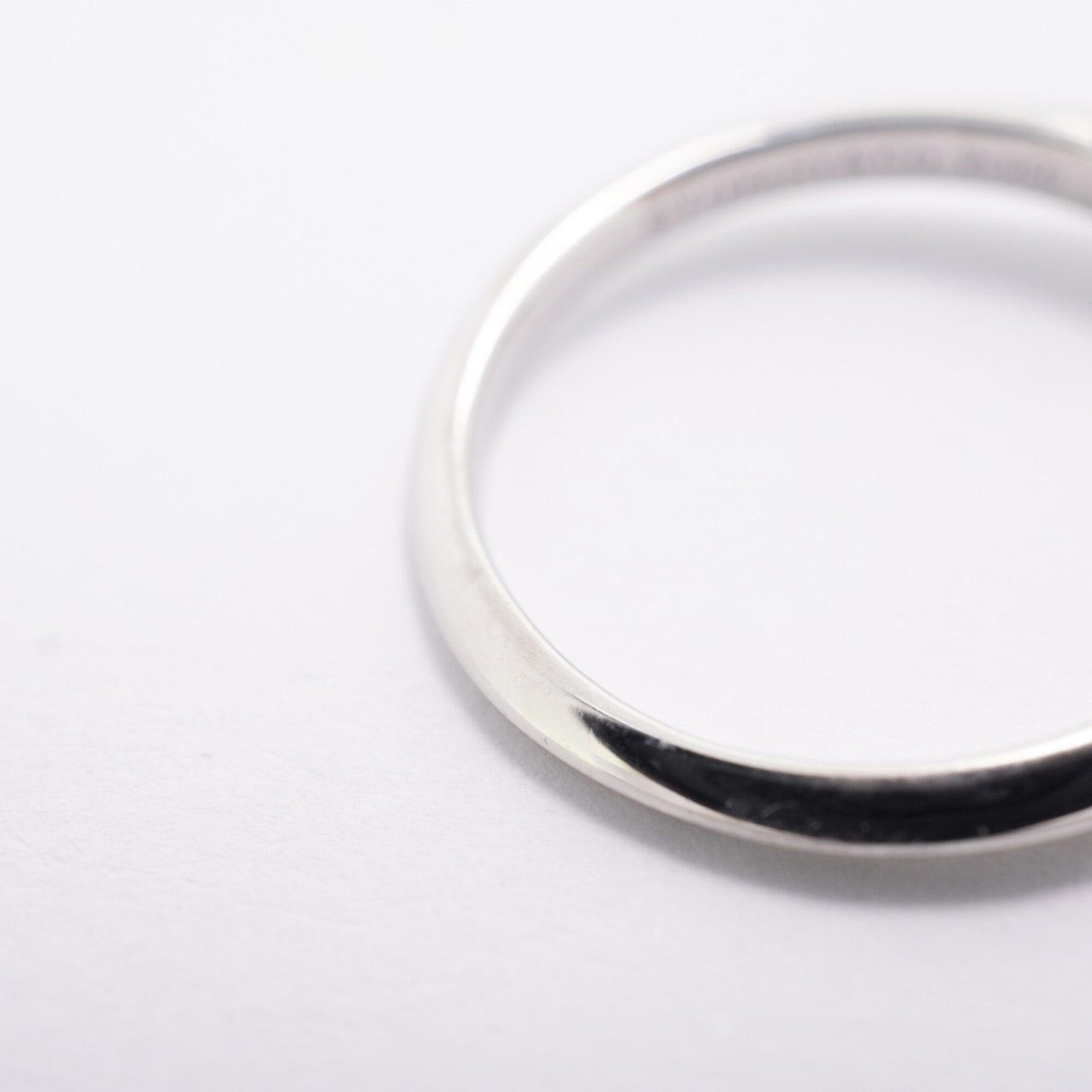 Tiffany Platinum 950 Band Ring (Pre-Owned)