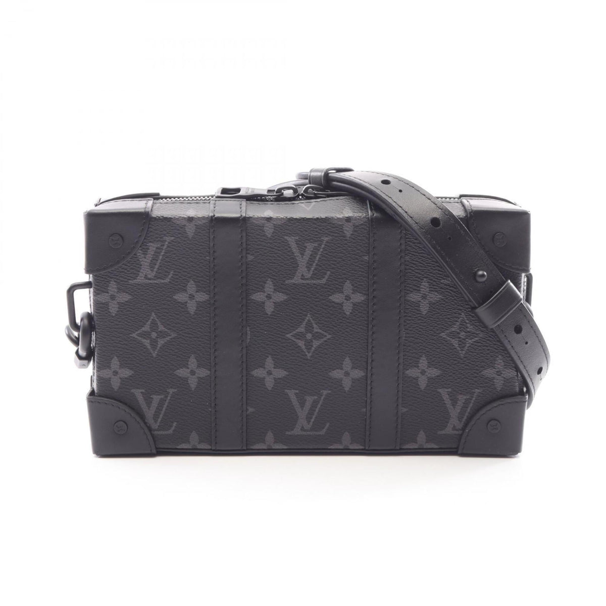 Louis Vuitton Black Monogram Eclipse Coated Canvas Leather Handbag Shoulder Bag (Pre-Owned)