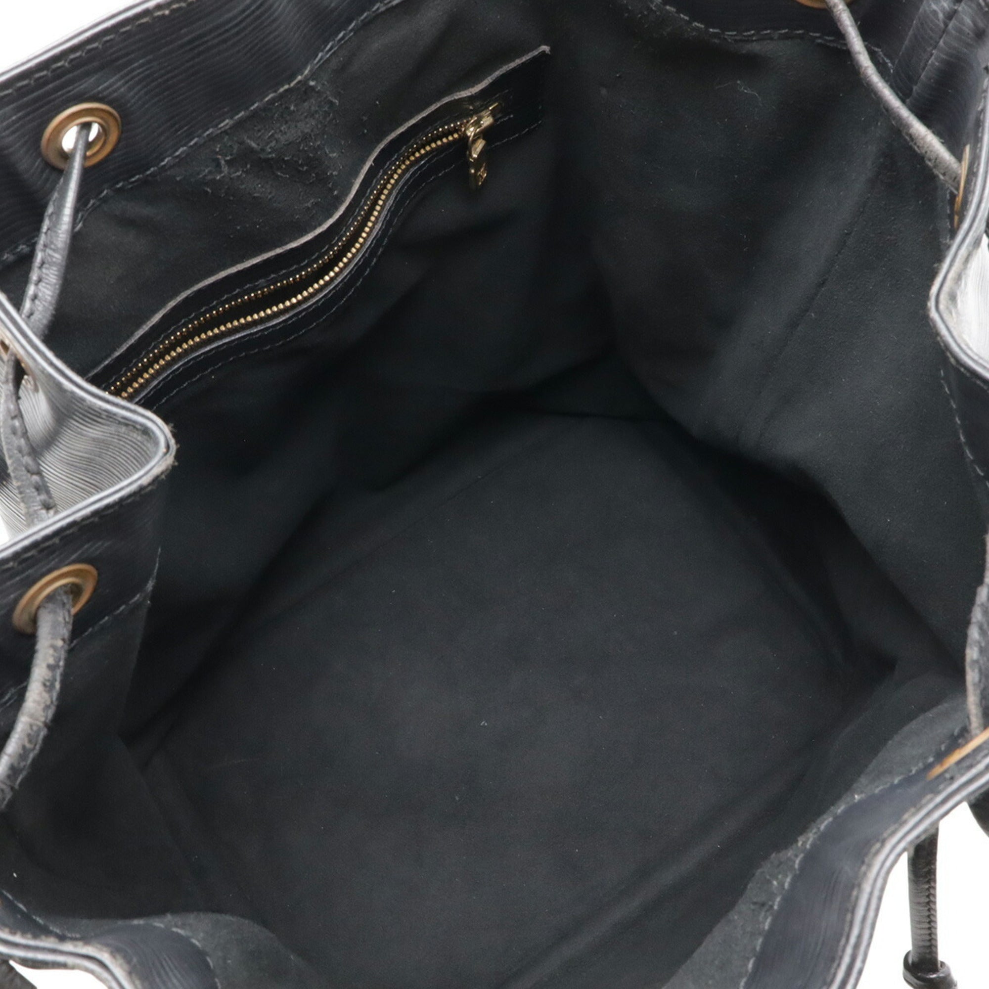 Louis Vuitton Noir Epi Leather Shoulder Bag (Pre-Owned)