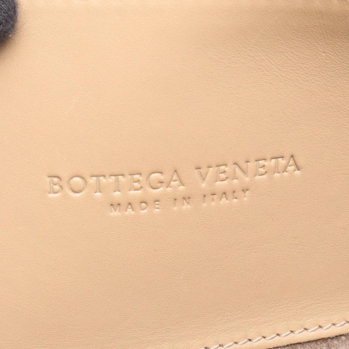 Bottega Veneta Intrecciato Beige Leather Handbag (Pre-Owned)