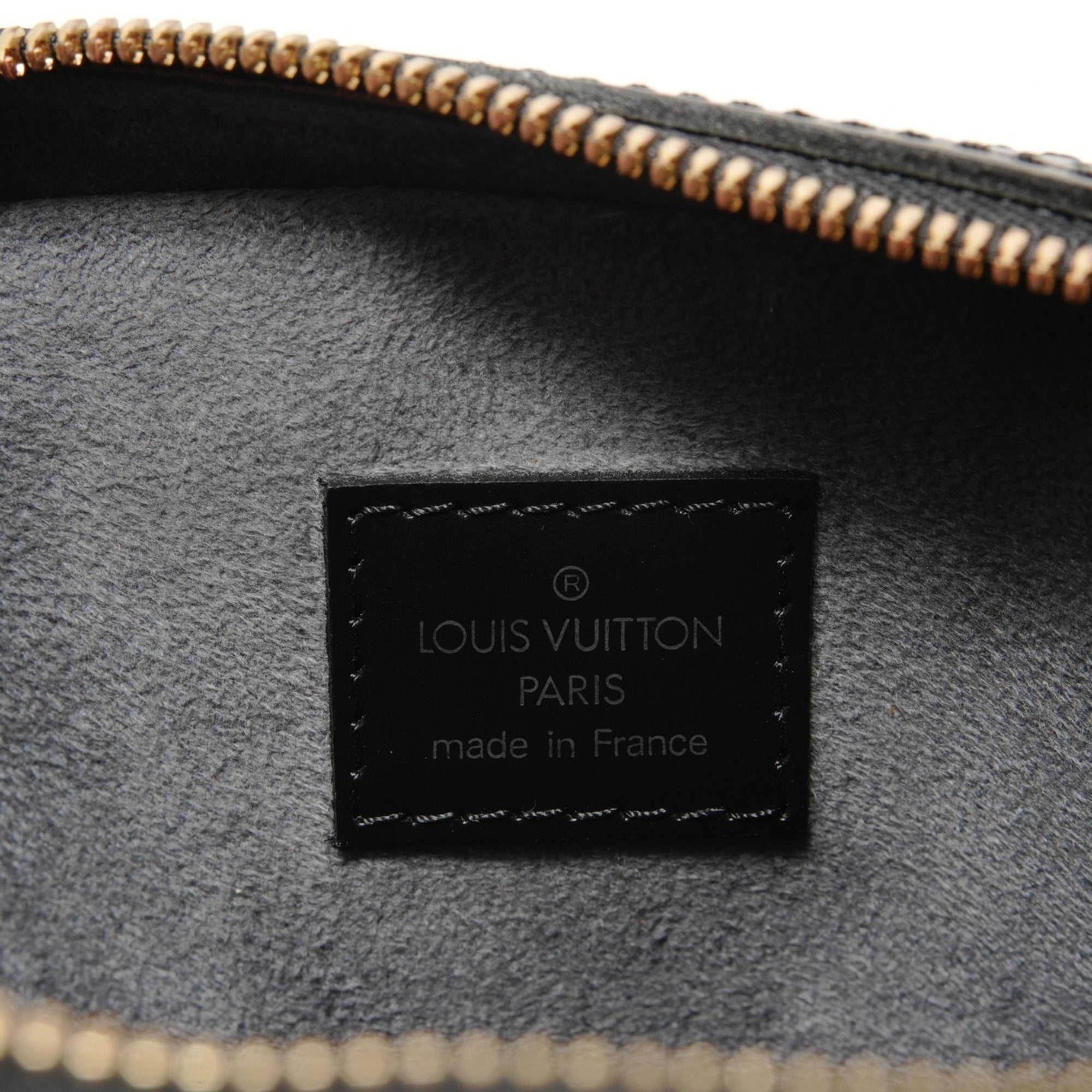 Louis Vuitton Epi Black Epi Leather Handbag (Pre-Owned)