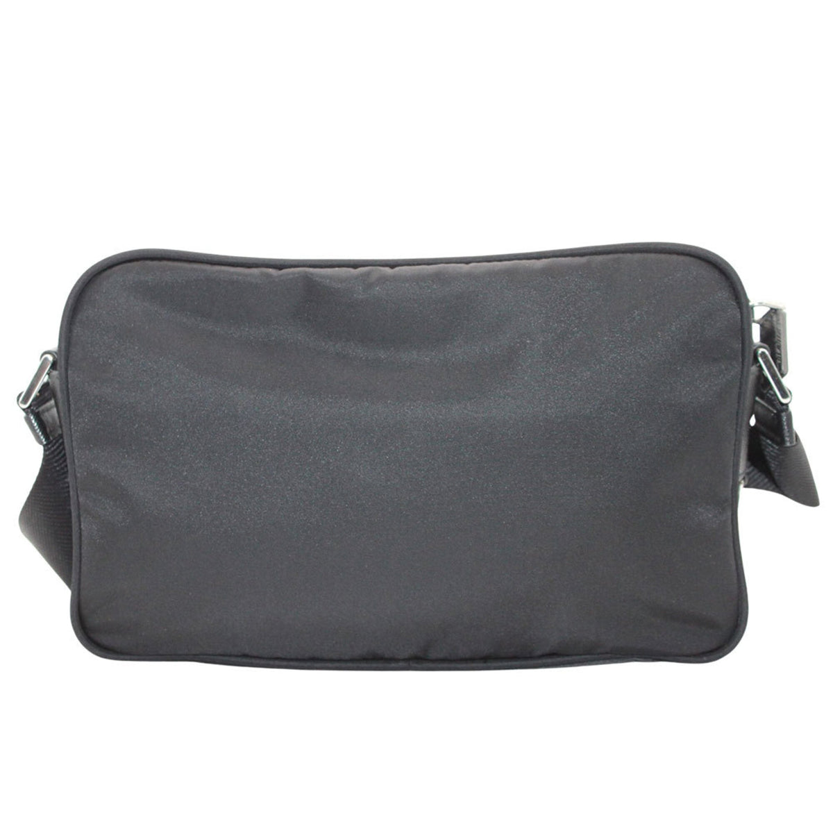 Prada Black Nylon Handbag Pouch Shoulder Bag (Pre-Owned)