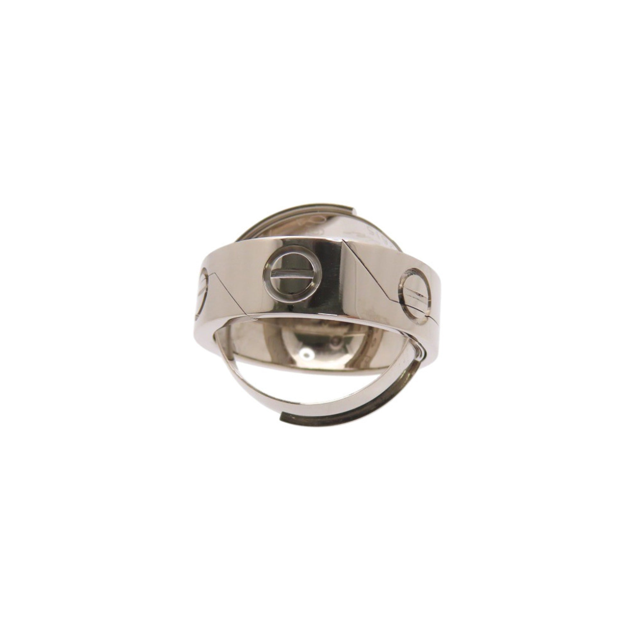 Cartier White Gold White Gold (18K) Band Ring (Pre-Owned)