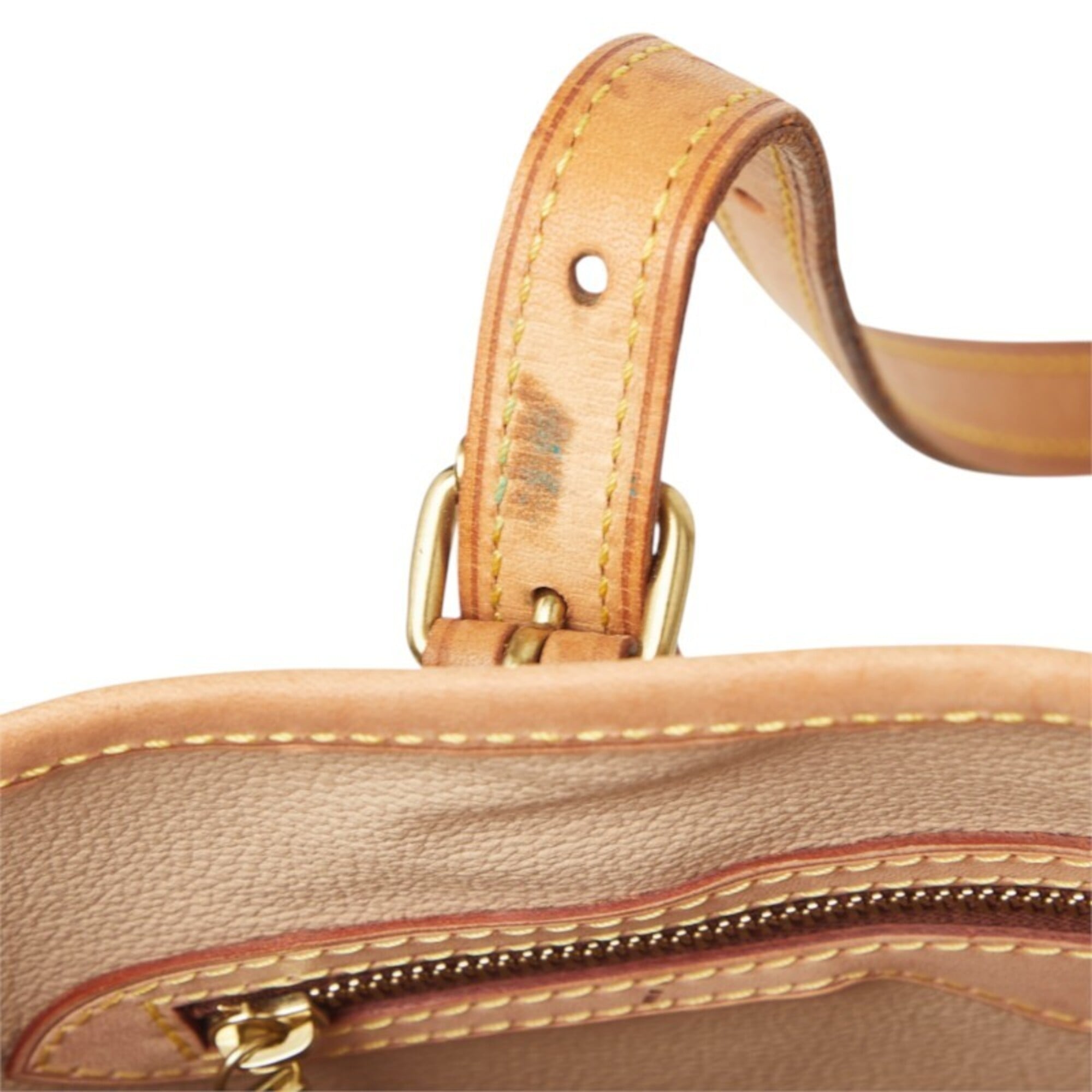 Louis Vuitton Brown Pvc Leather Pouch Shoulder Bag Tote Bag (Pre-Owned)