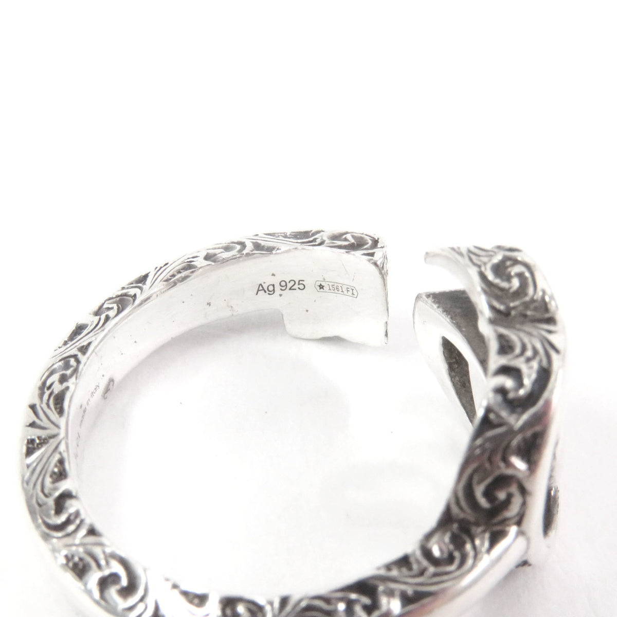 Gucci Silver Silver 925 Band Ring (Pre-Owned)
