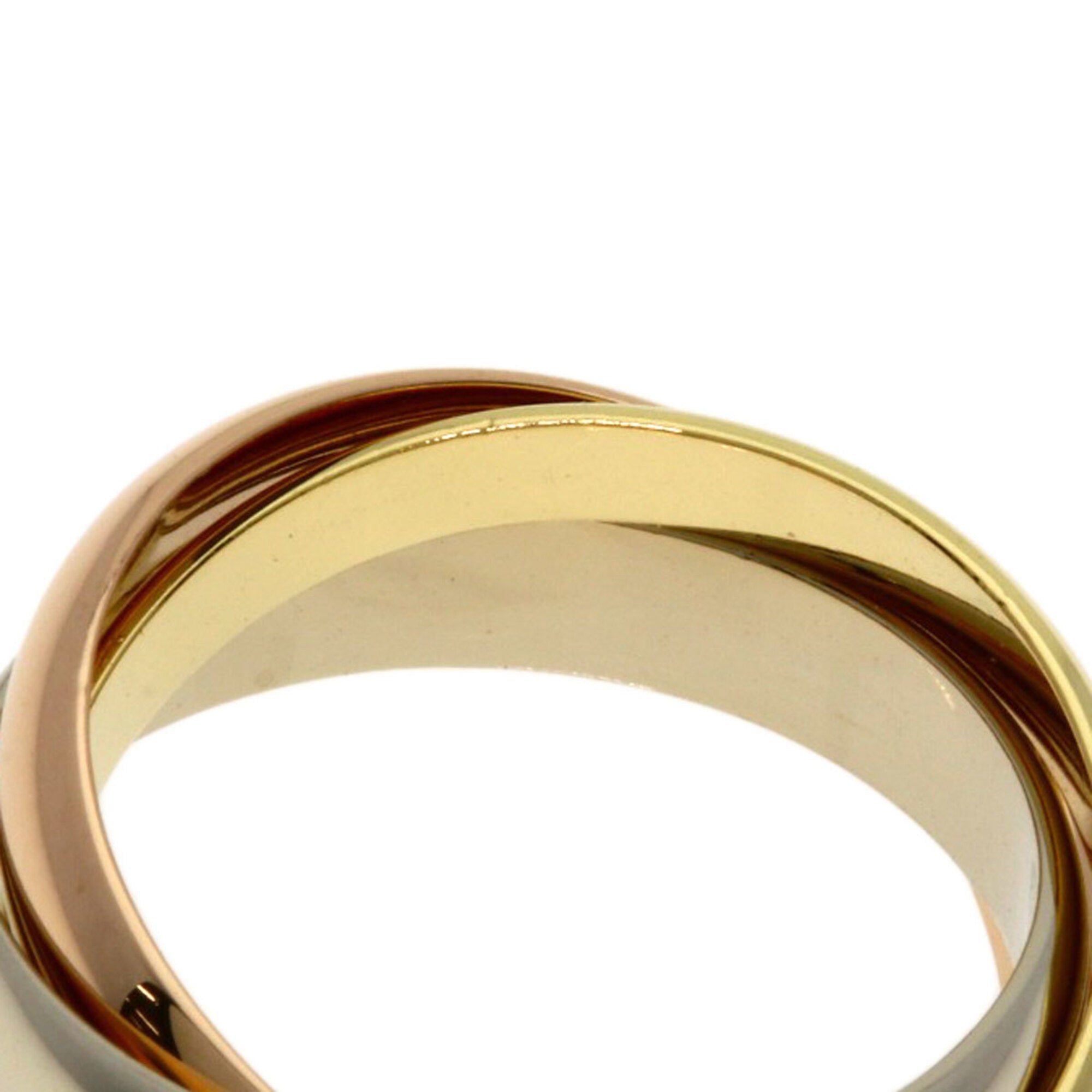 Cartier Trinity Yellow Gold (18K) Pink Gold (18K) White Gold (18K) Band Ring (Pre-Owned)