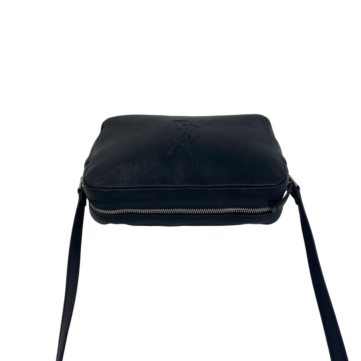 Yves Saint Laurent Black Leather Shoulder Bag (Pre-Owned)