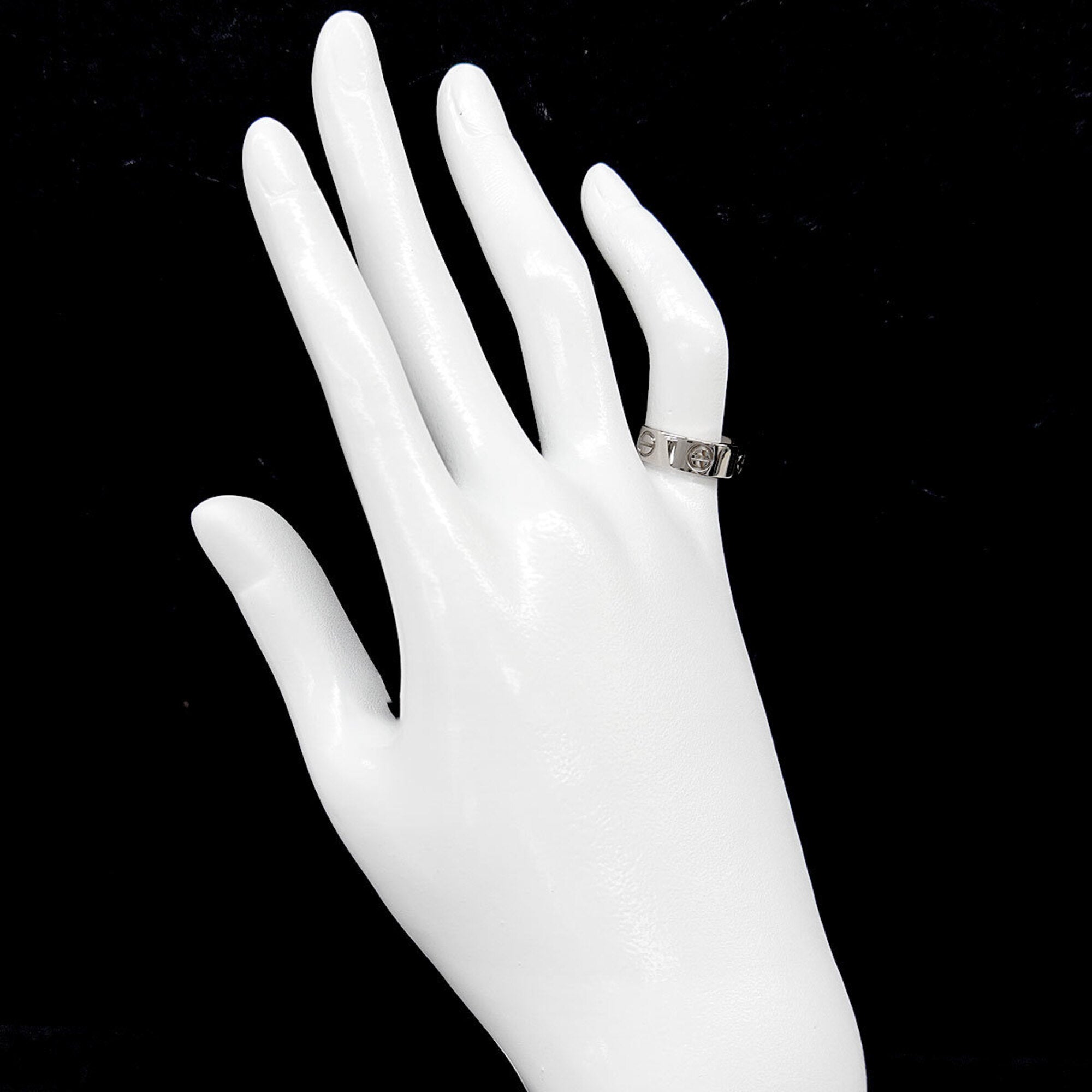 Cartier White Gold (18K) Band Ring (Pre-Owned)