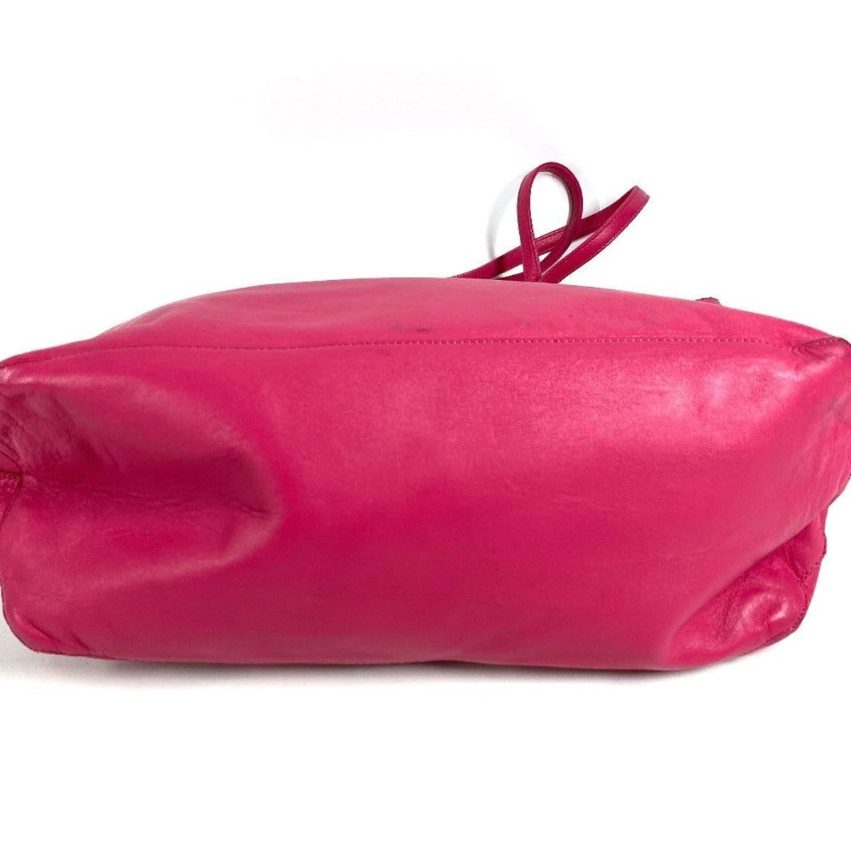 Loewe Pink Leather Shoulder Bag Tote Bag (Pre-Owned)