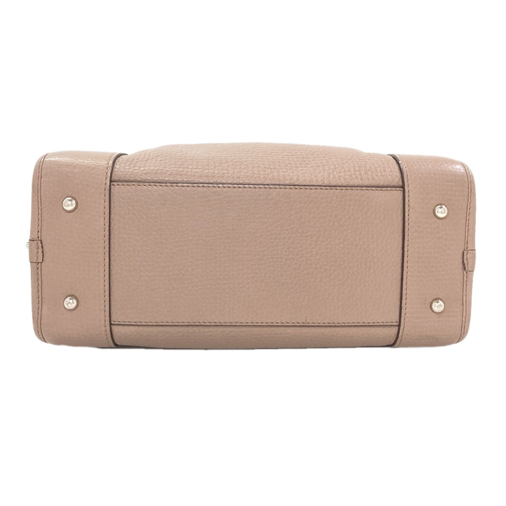 Loewe Amazona Grayish Leather Handbag (Pre-Owned)