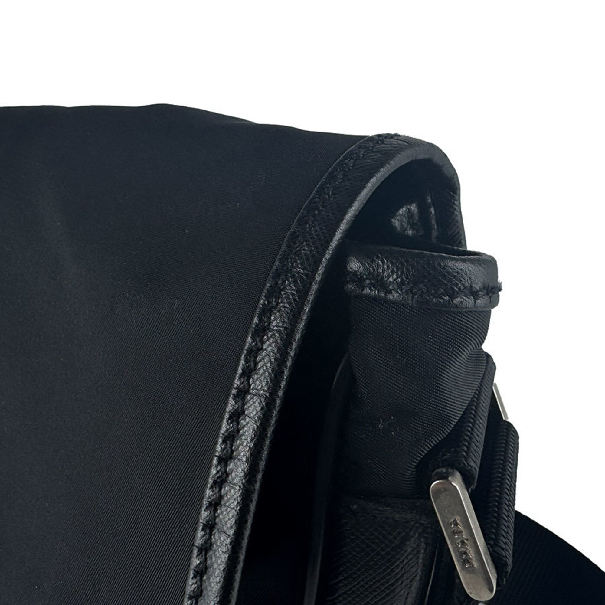 Prada Black Nylon Shoulder Bag (Pre-Owned)