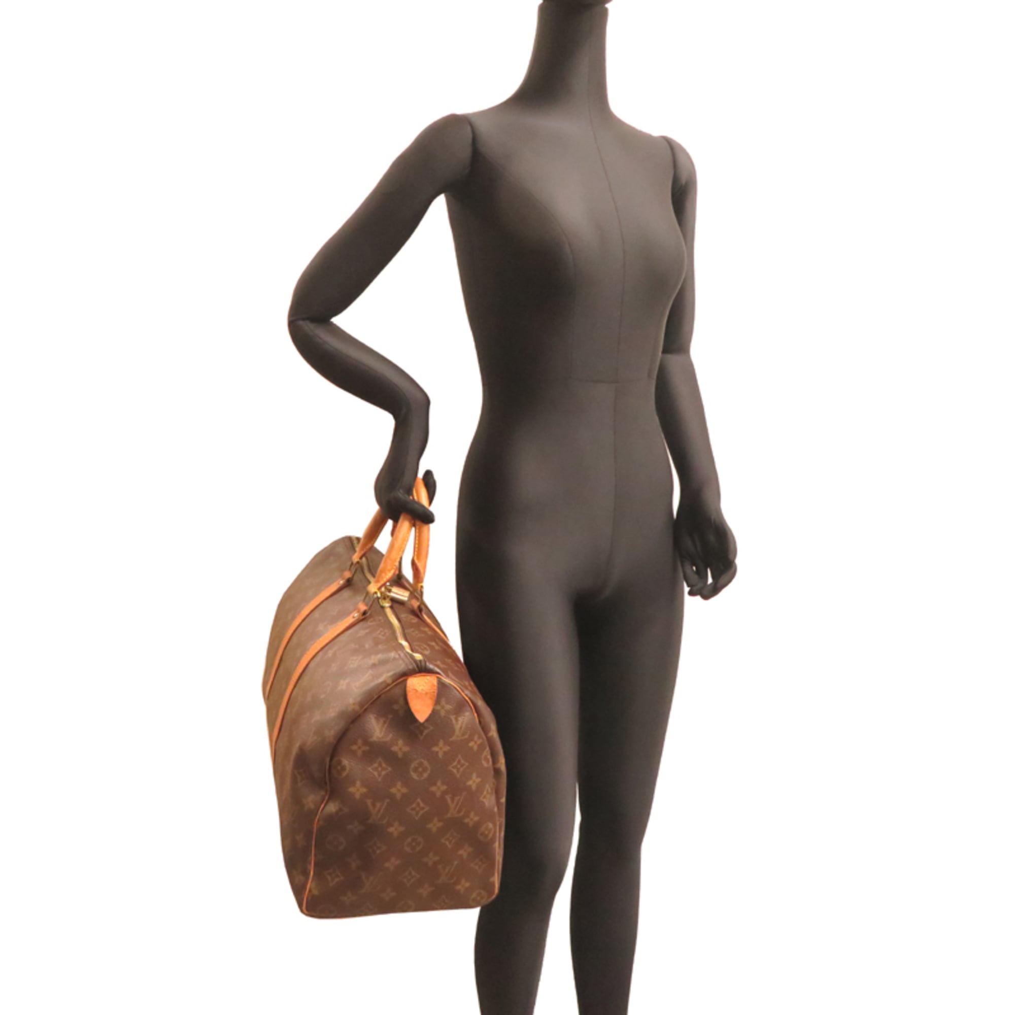 Louis Vuitton Brown Monogram Boston Bag (Pre-Owned)