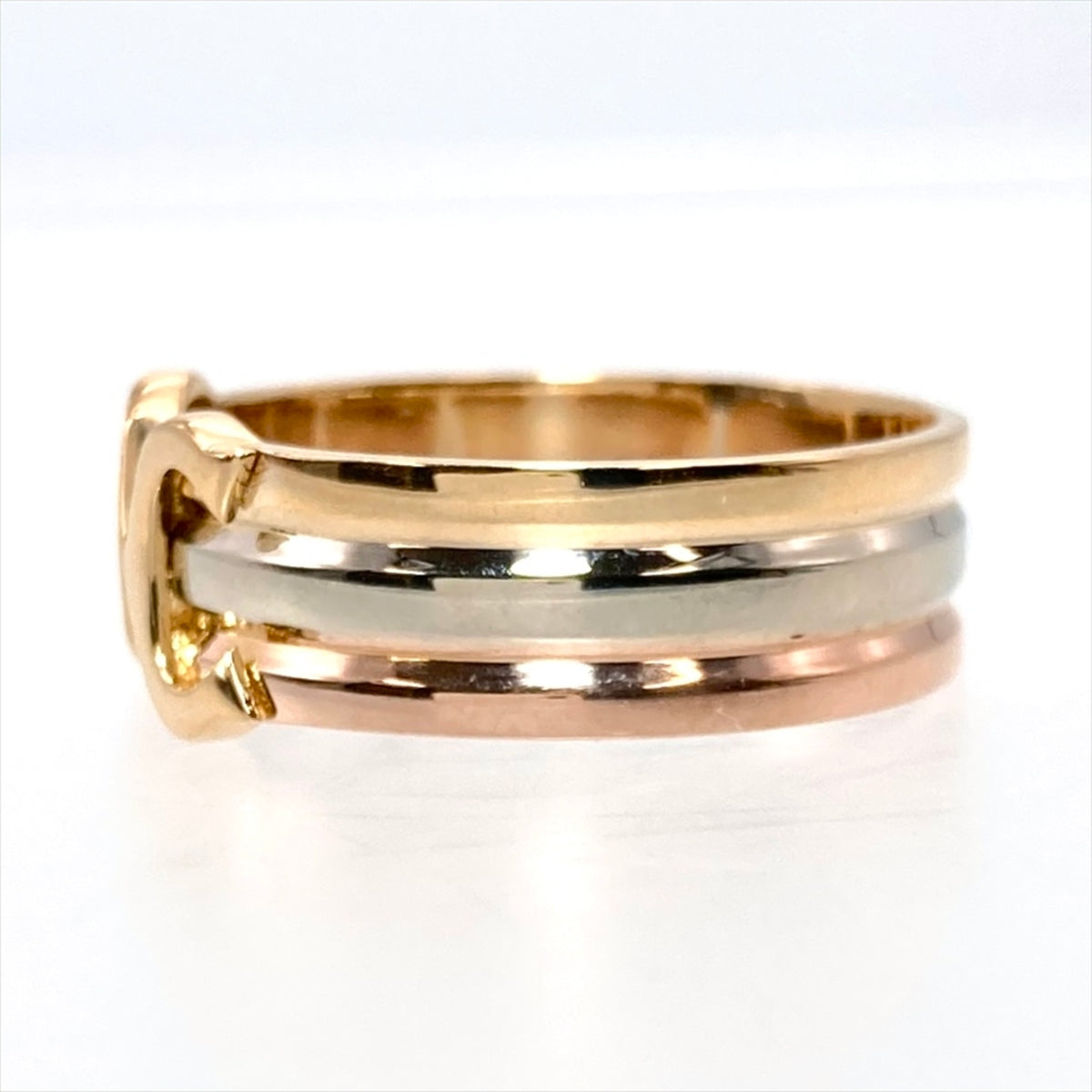 Cartier Yellow Gold (18K) Pink Gold (18K) White Gold (18K) Band Ring (Pre-Owned)