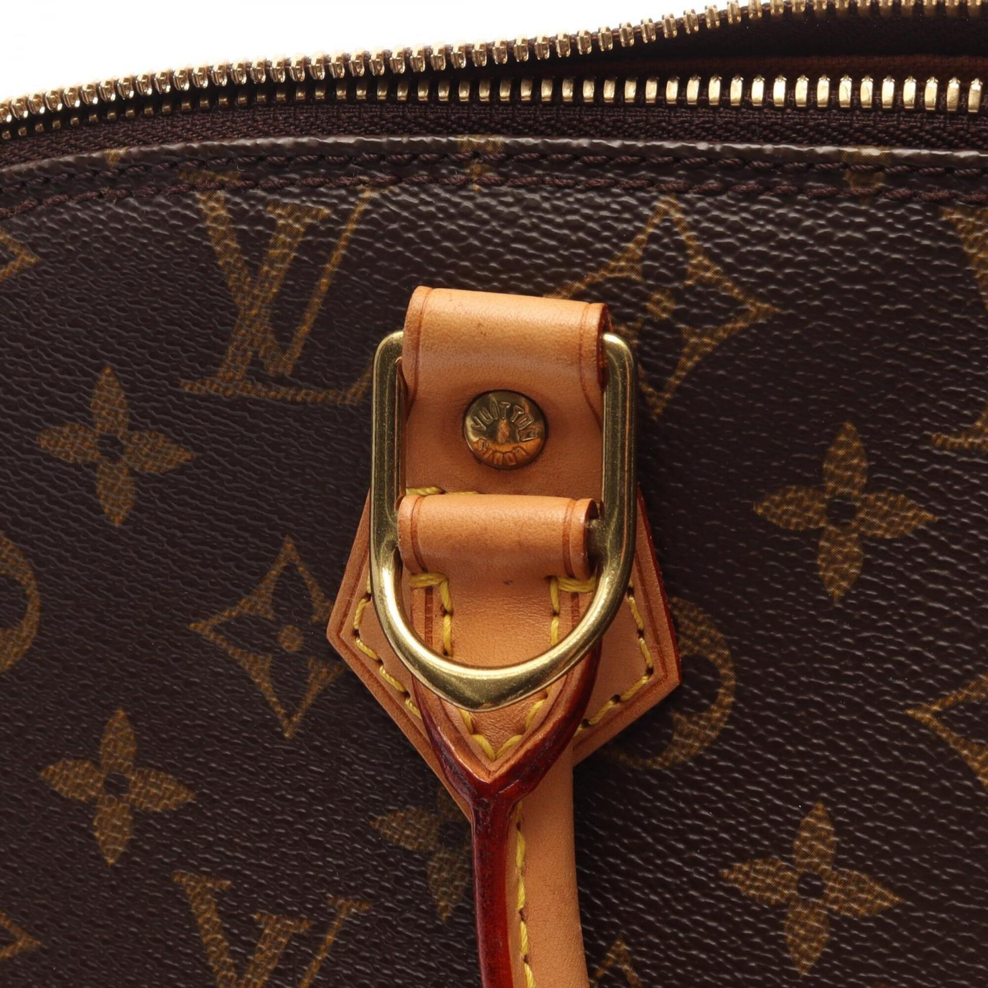 Louis Vuitton Brown Monogram Monogram Leather Handbag (Pre-Owned)