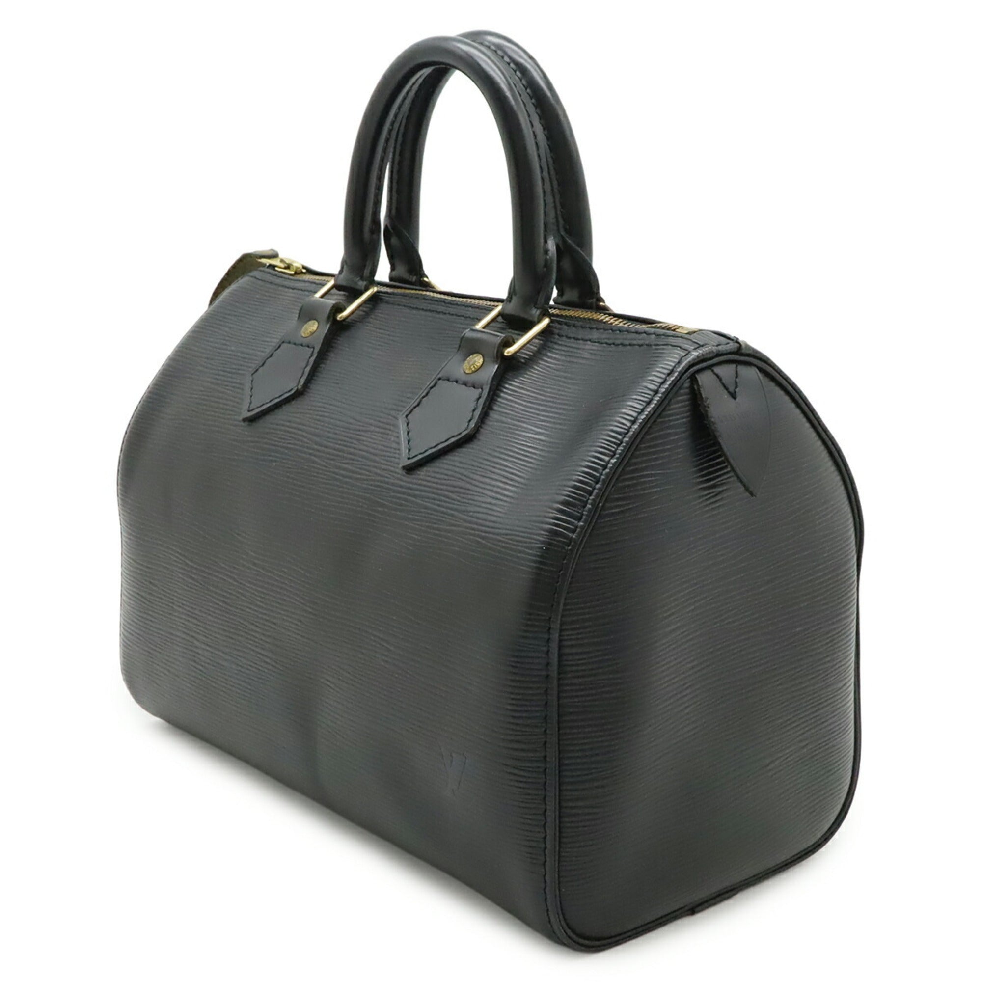 Louis Vuitton Black Noir Epi Leather Handbag (Pre-Owned)