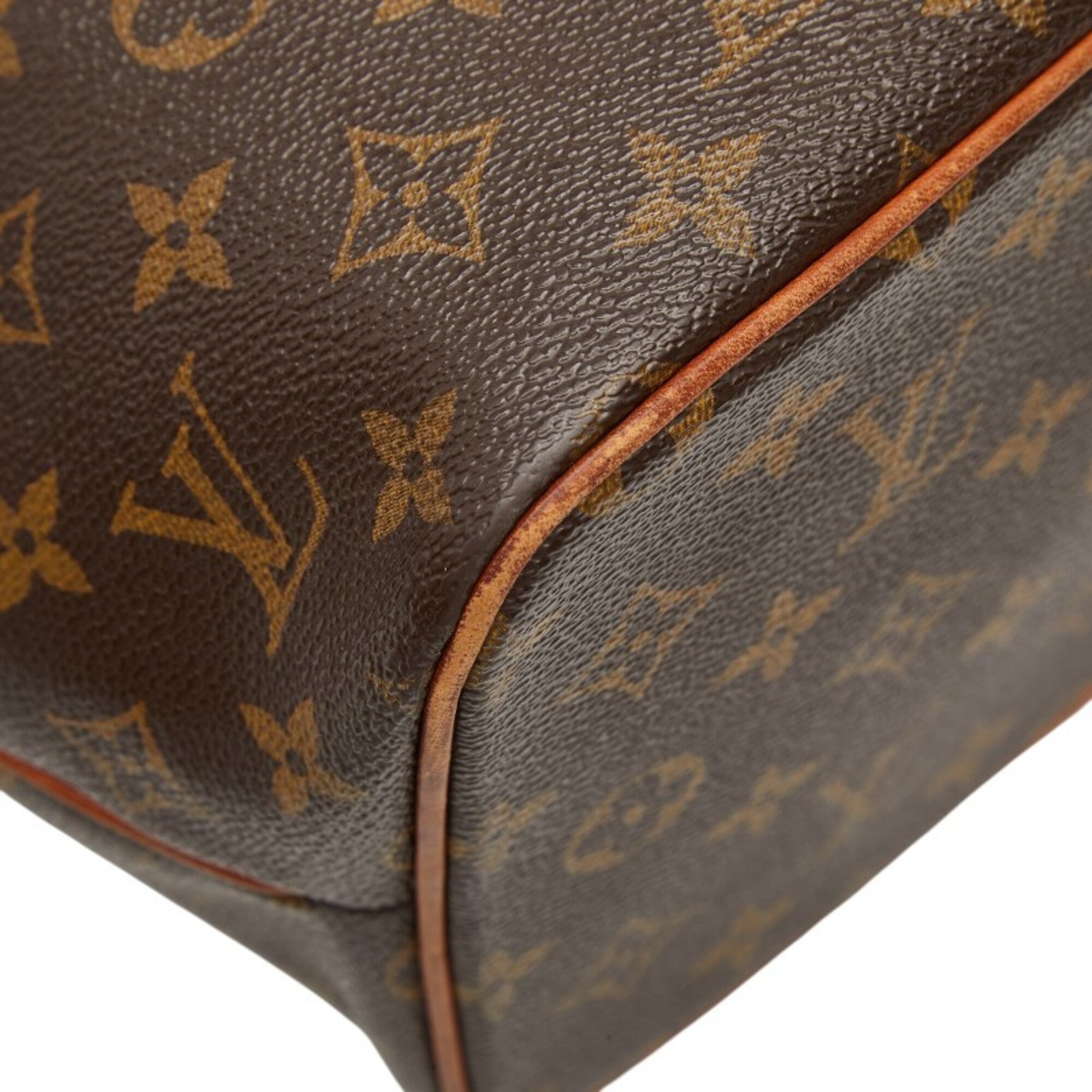 Louis Vuitton Brown Pvc Leather Handbag Shoulder Bag (Pre-Owned)