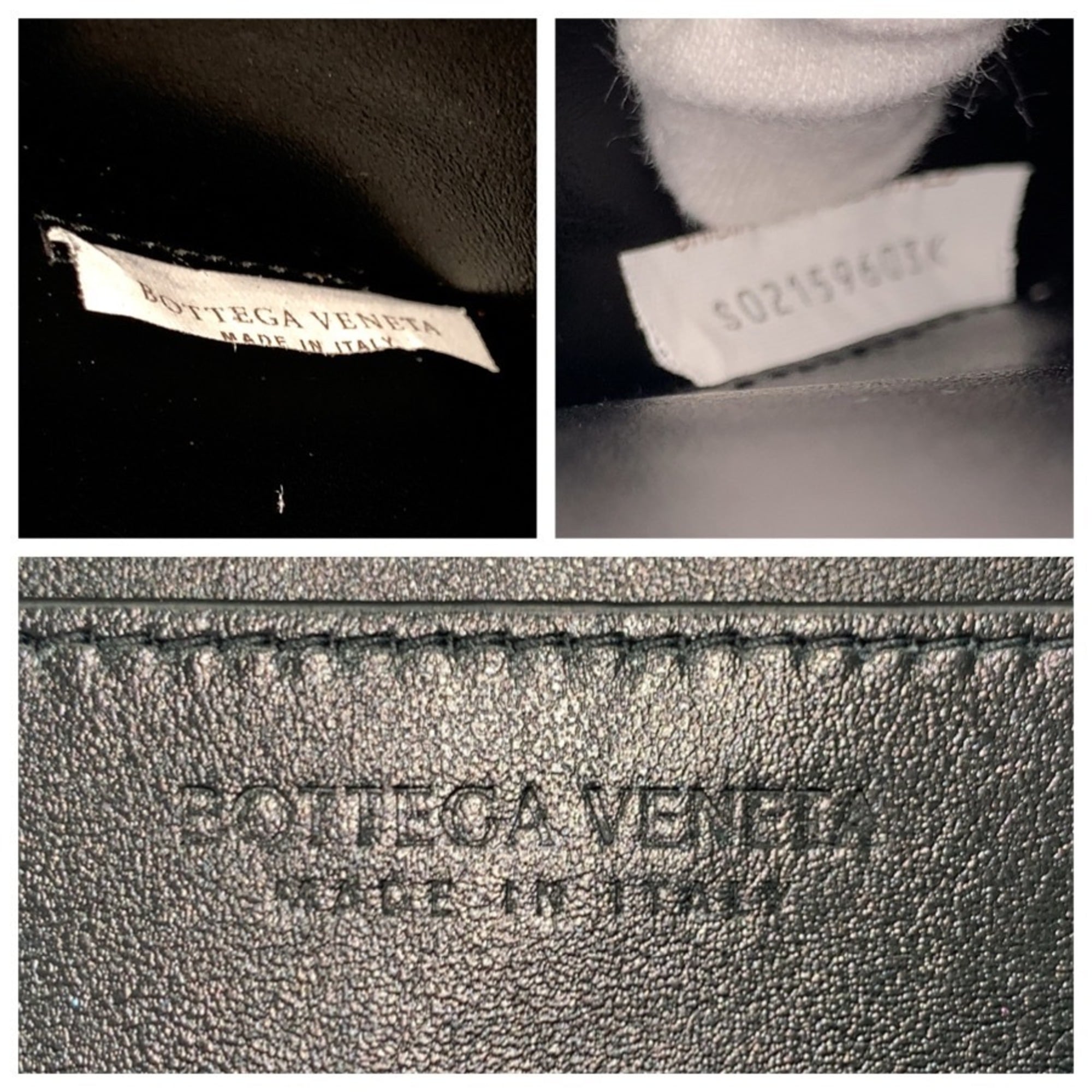 Bottega Veneta Black Intrecciato Clutch Bag (Pre-Owned)