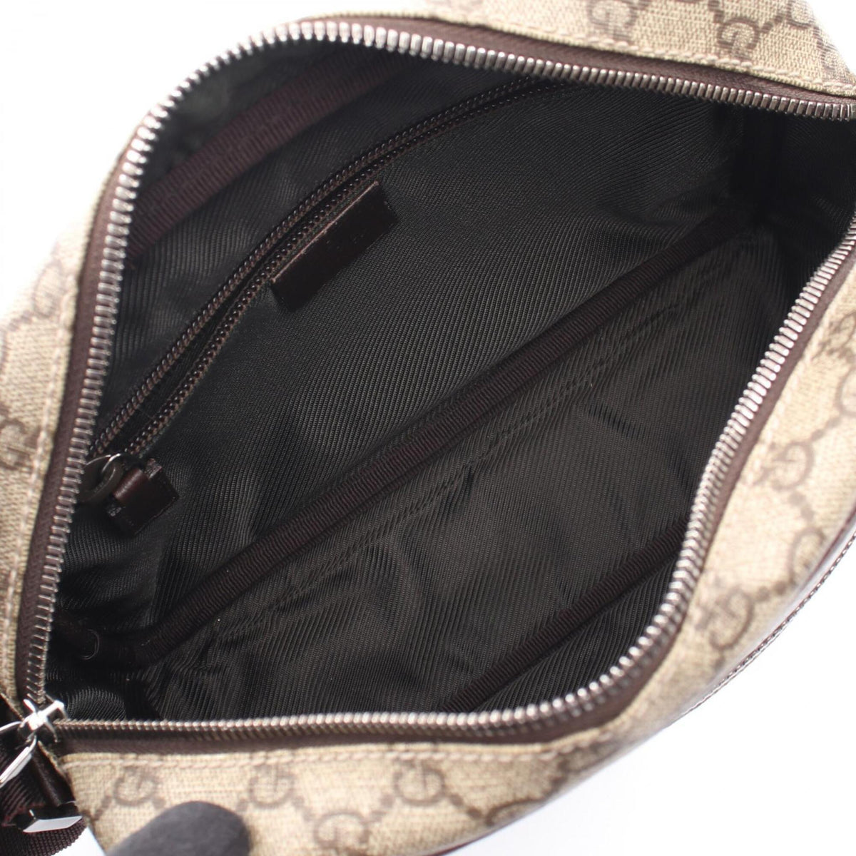 Gucci Beige Brown Pvc Leather Handbag Shoulder Bag (Pre-Owned)
