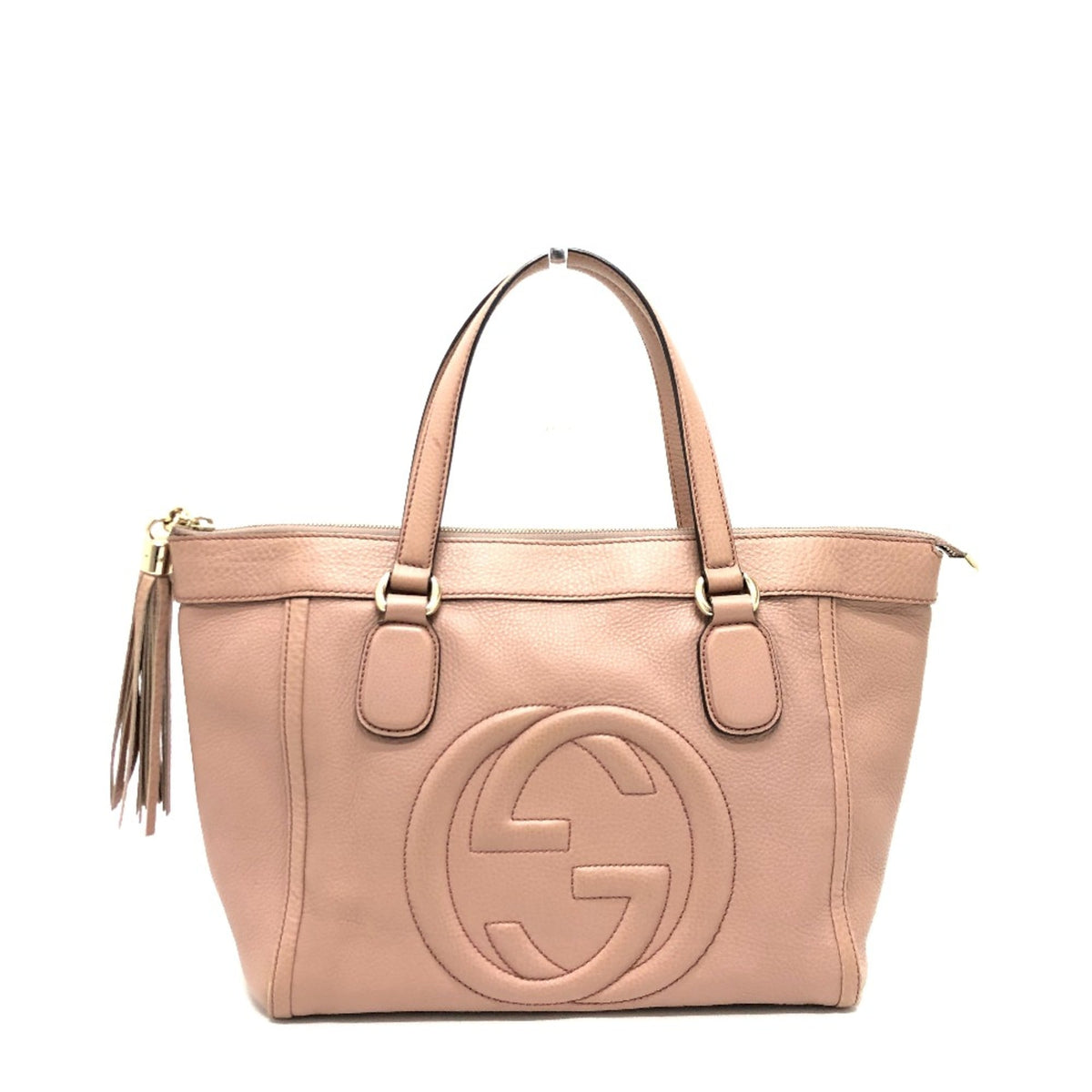 Gucci Beige Leather Handbag (Pre-Owned)