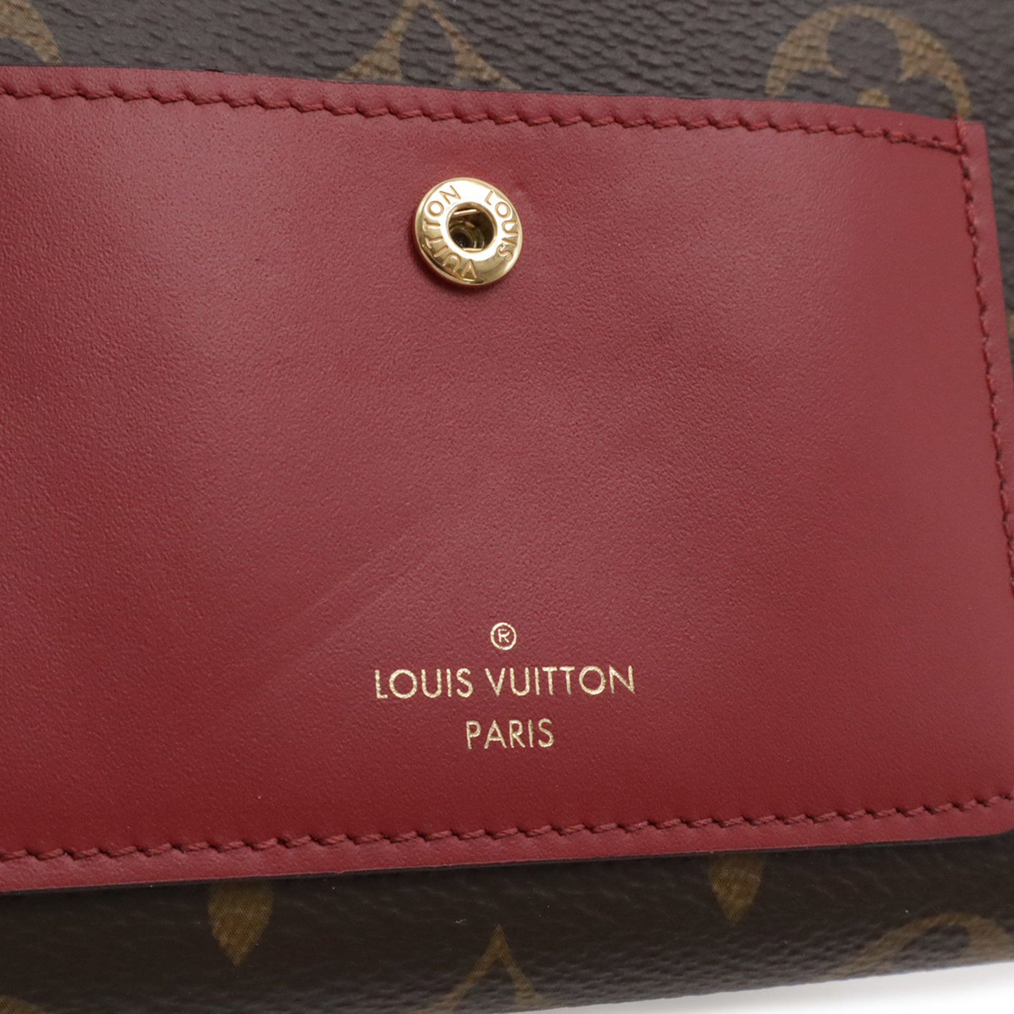 Louis Vuitton Monogram Fuchsia Monogram Canvas Pvc Coated Canvas Wallet (Bi-Fold) (Pre-Owned)