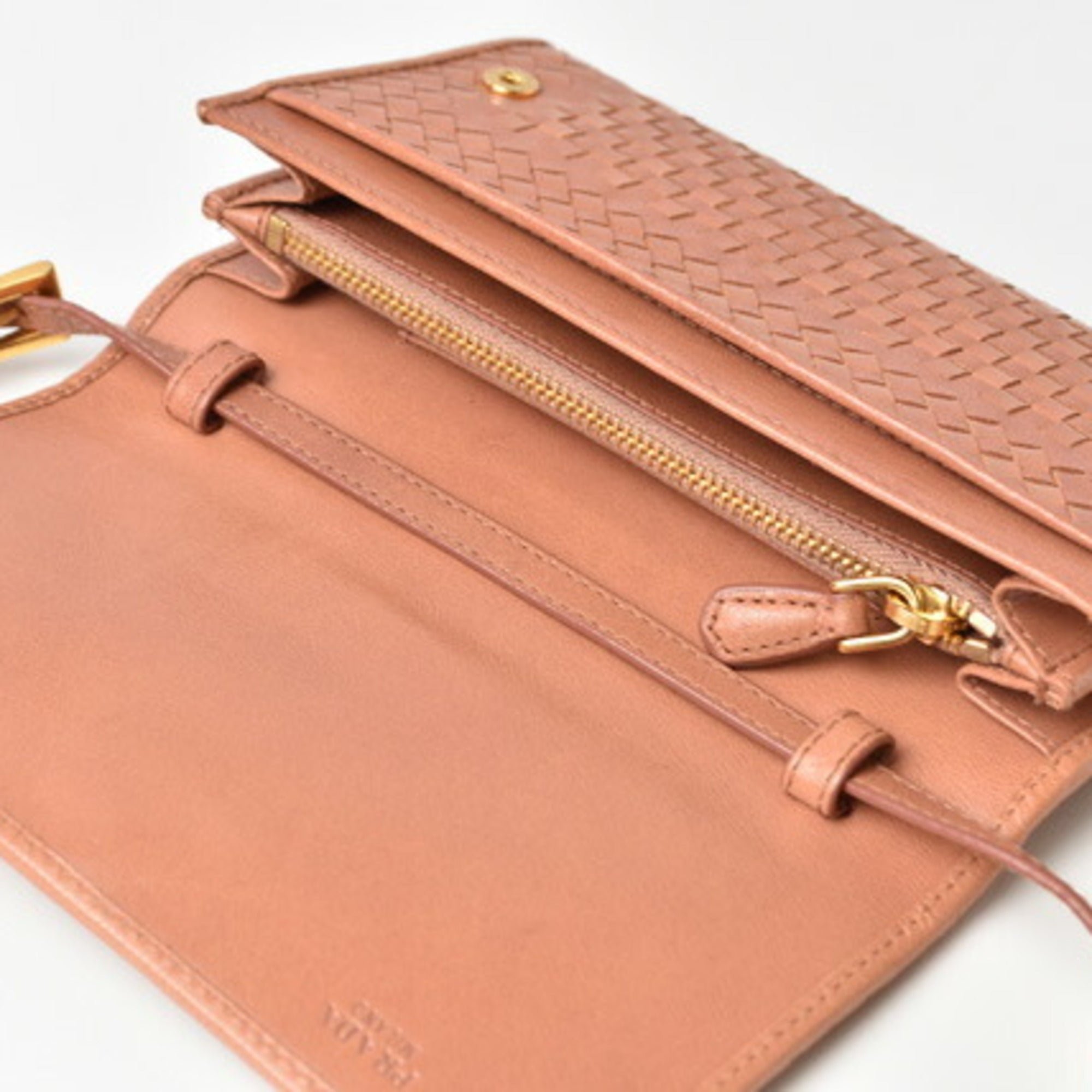 Prada Pink Chain/Shoulder Wallet (Pre-Owned)