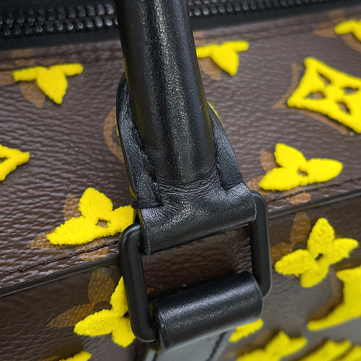 Louis Vuitton Monogram Tuffetage Black Brown Yellow Handbag Shoulder Bag (Pre-Owned)
