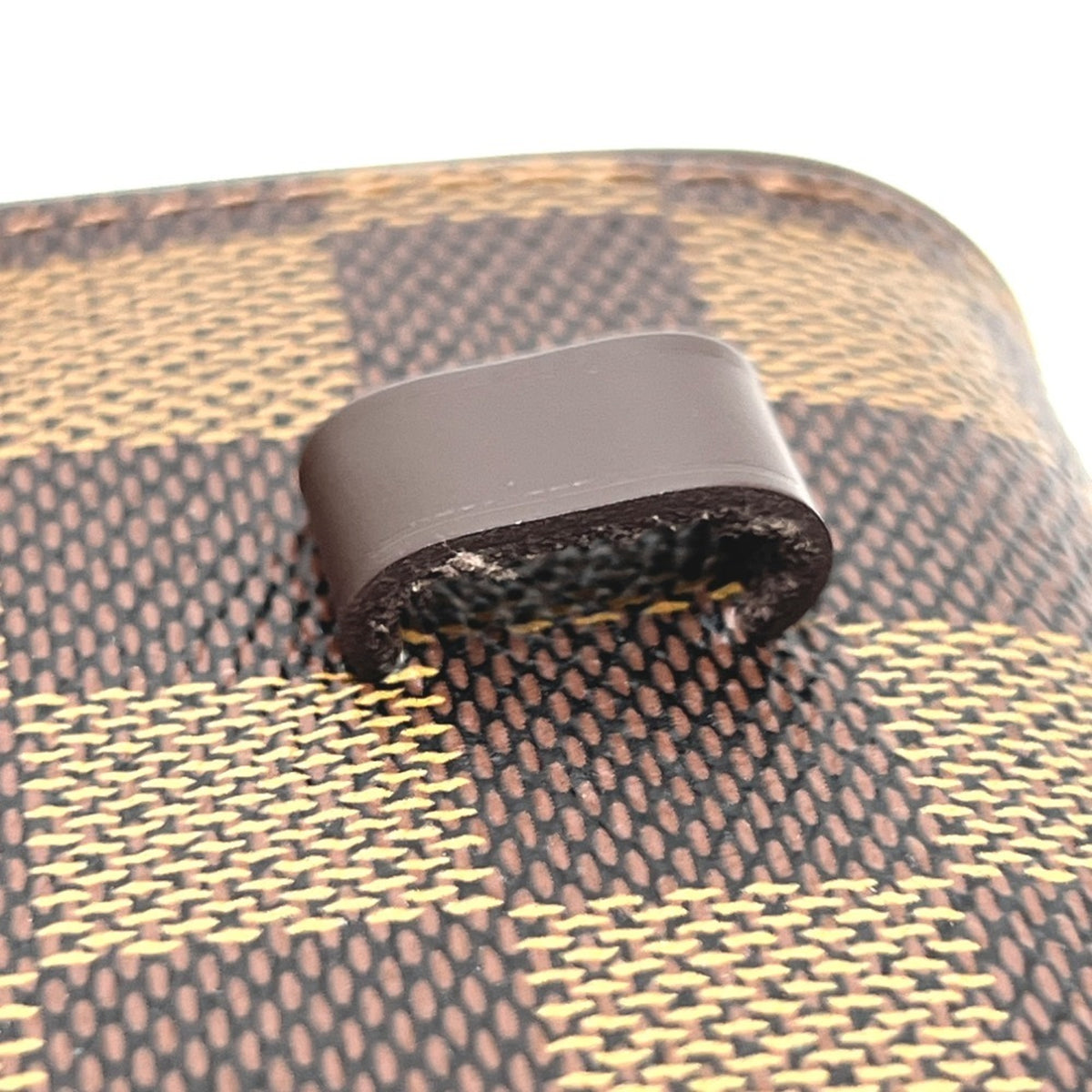 Louis Vuitton Brown Ebene Damier Canvas Pochette Sling Bag (Pre-Owned)