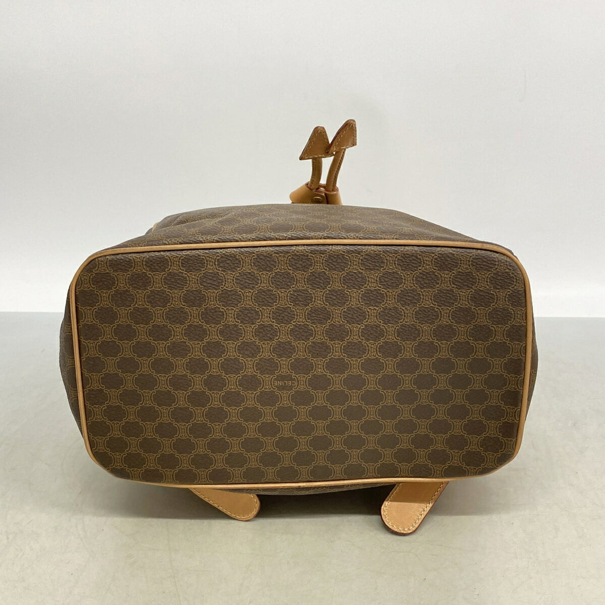 Celine Brown Pvc Backpack (Pre-Owned)