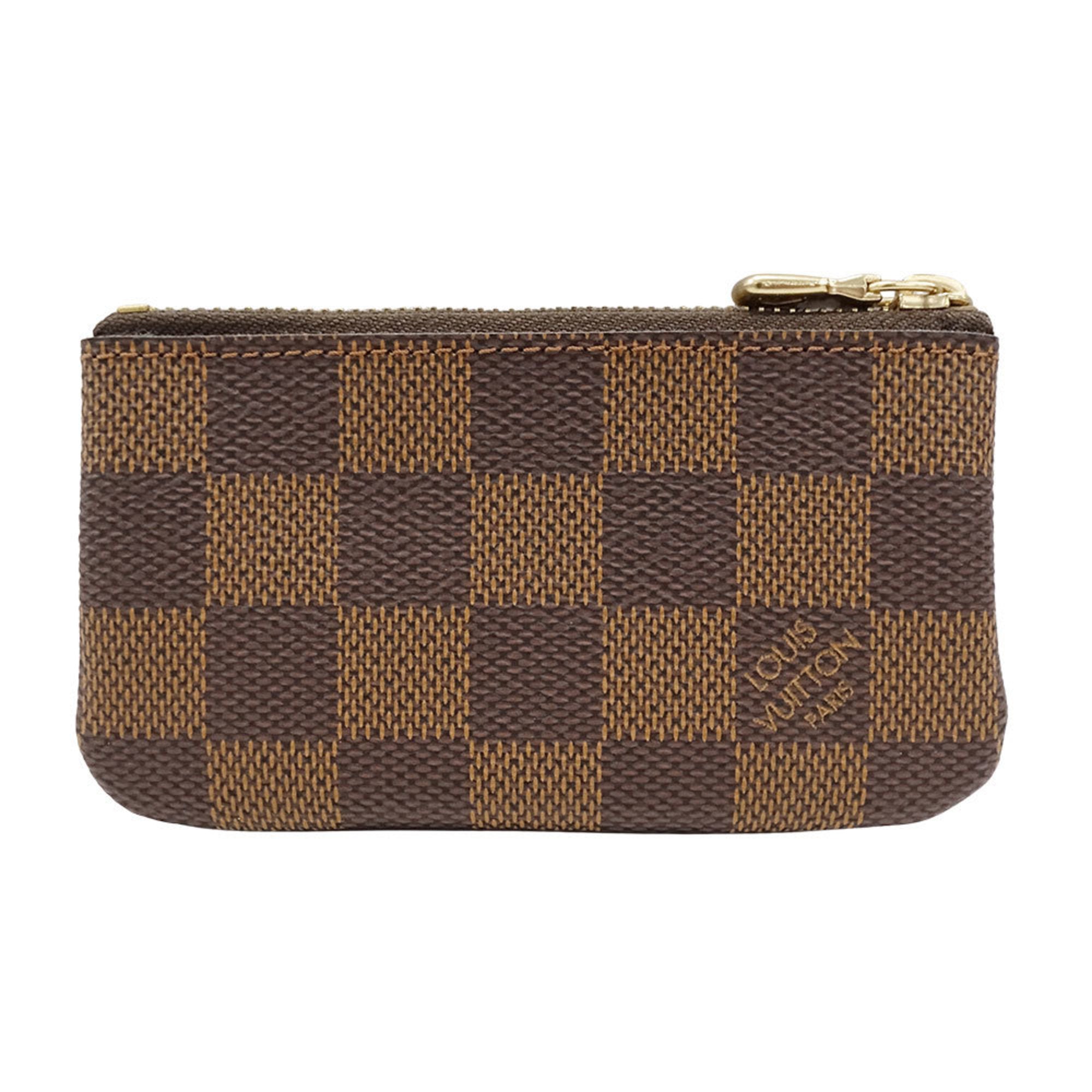 Louis Vuitton Brown Damier Canvas Coin Purse/Coin Case (Pre-Owned)