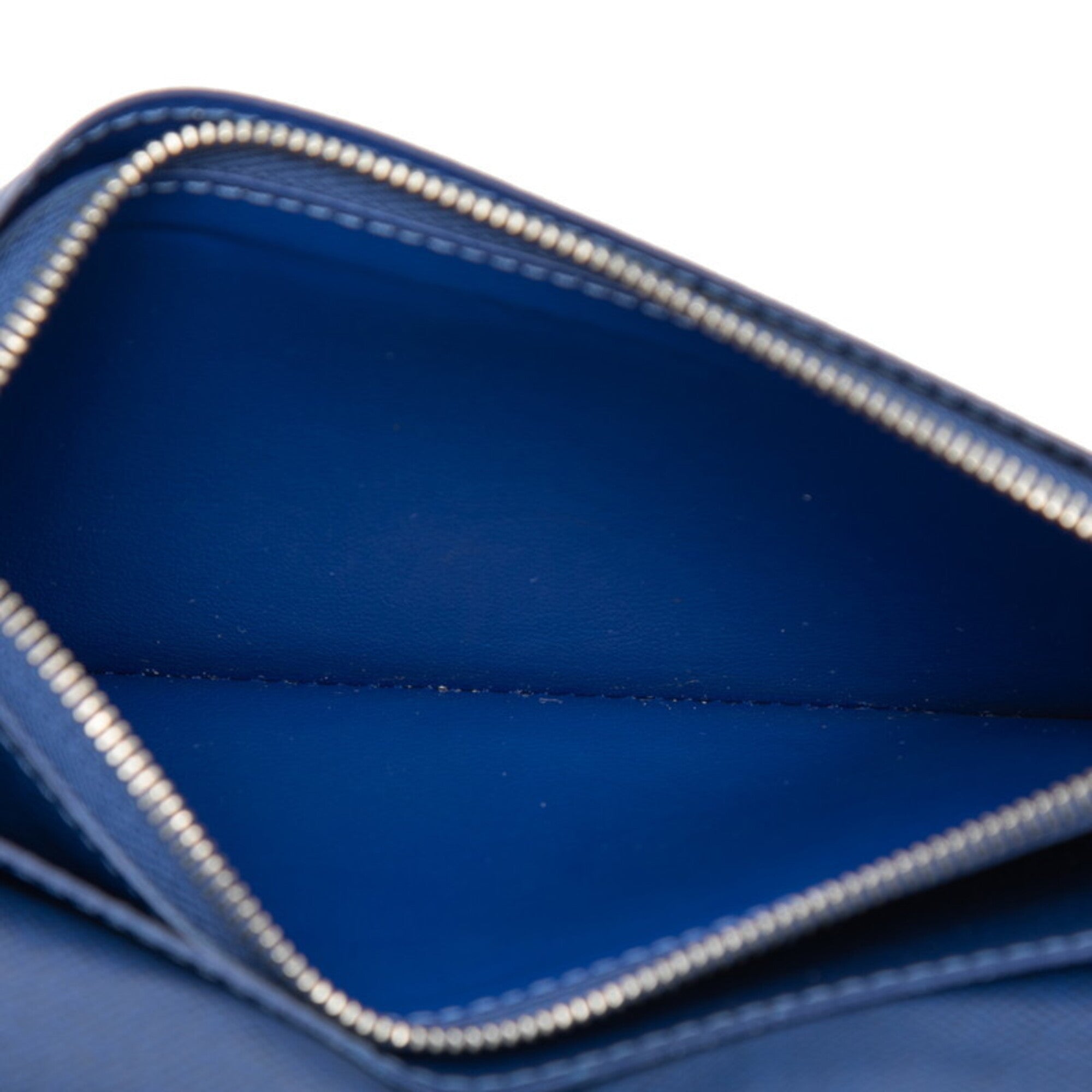 Louis Vuitton Monogram Blue Cobalt Pvc Taigarama Long Wallet (Bi-Fold) (Pre-Owned)