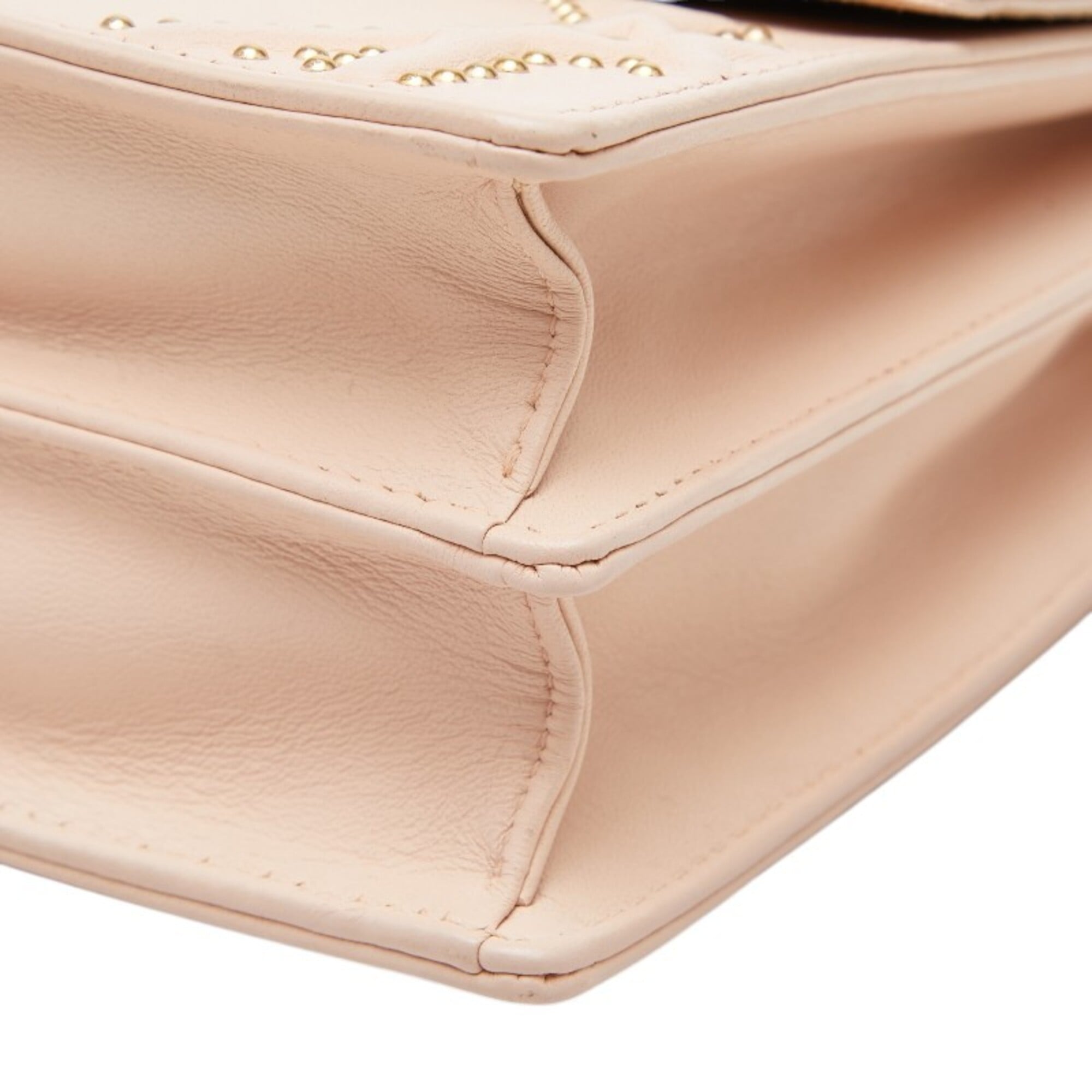 Christian Dior Pink Leather Shoulder Bag (Pre-Owned)